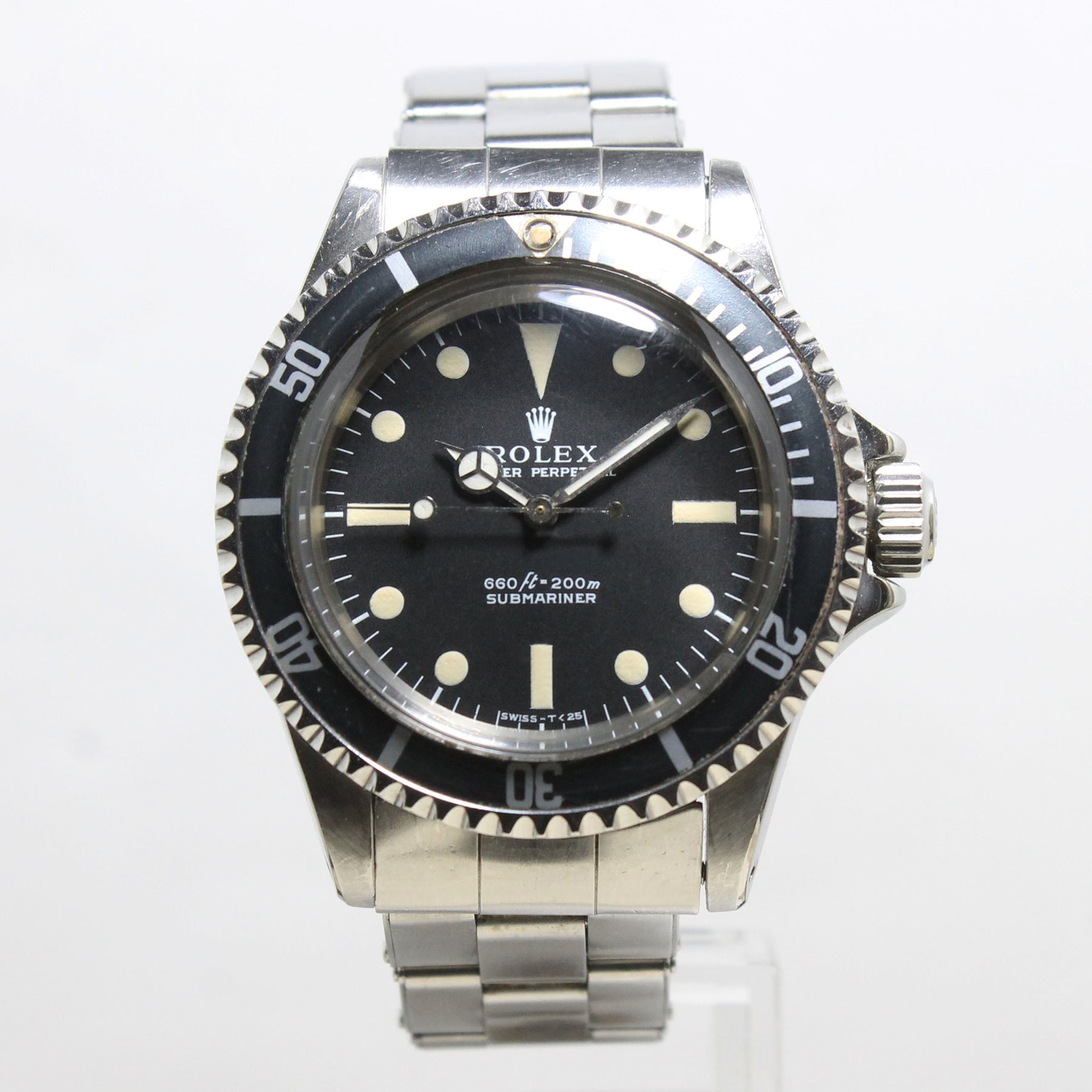 1970 Rolex Submariner Serif Dial Ref. 5513