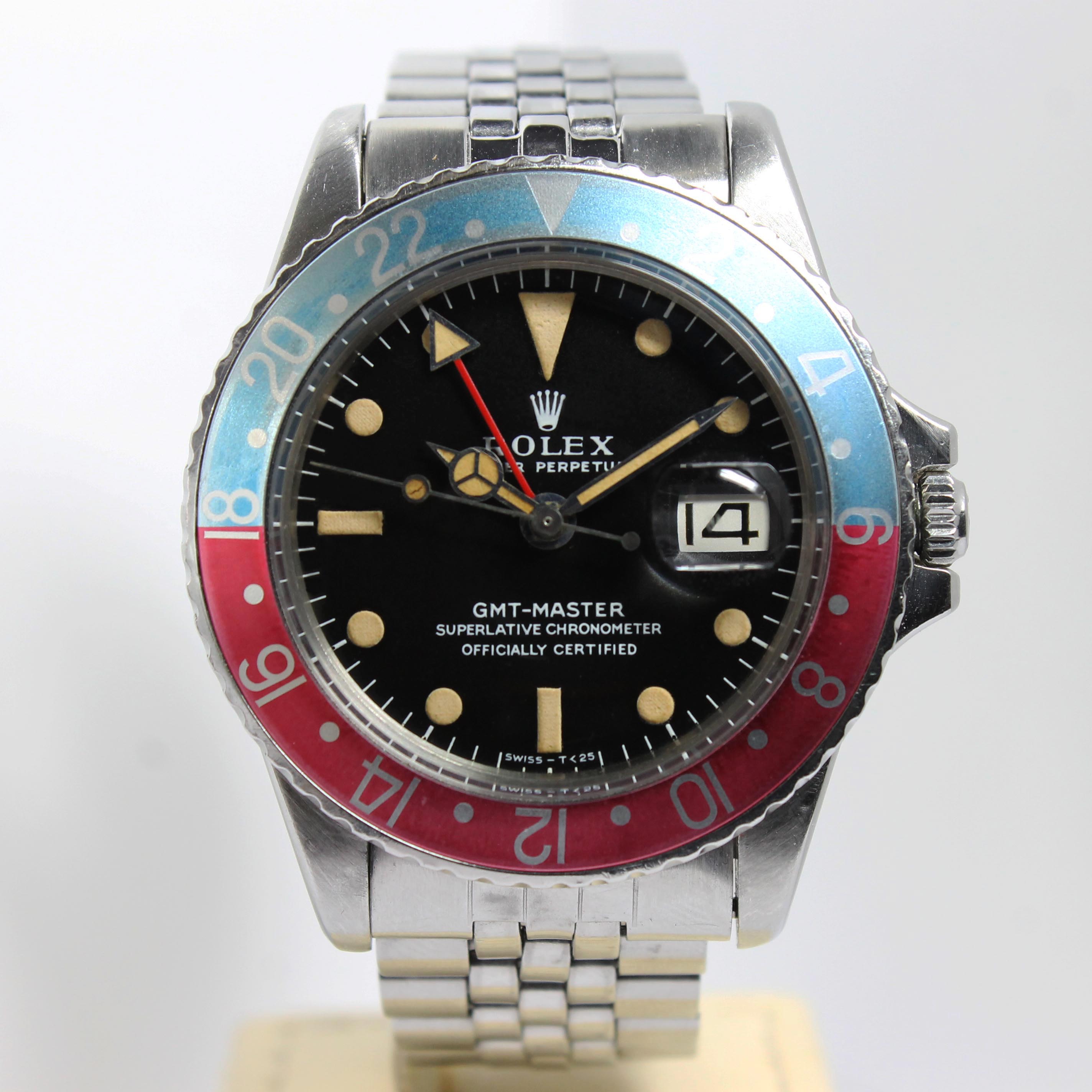 Rolex GMT Master Ref. 1675 Year 1968