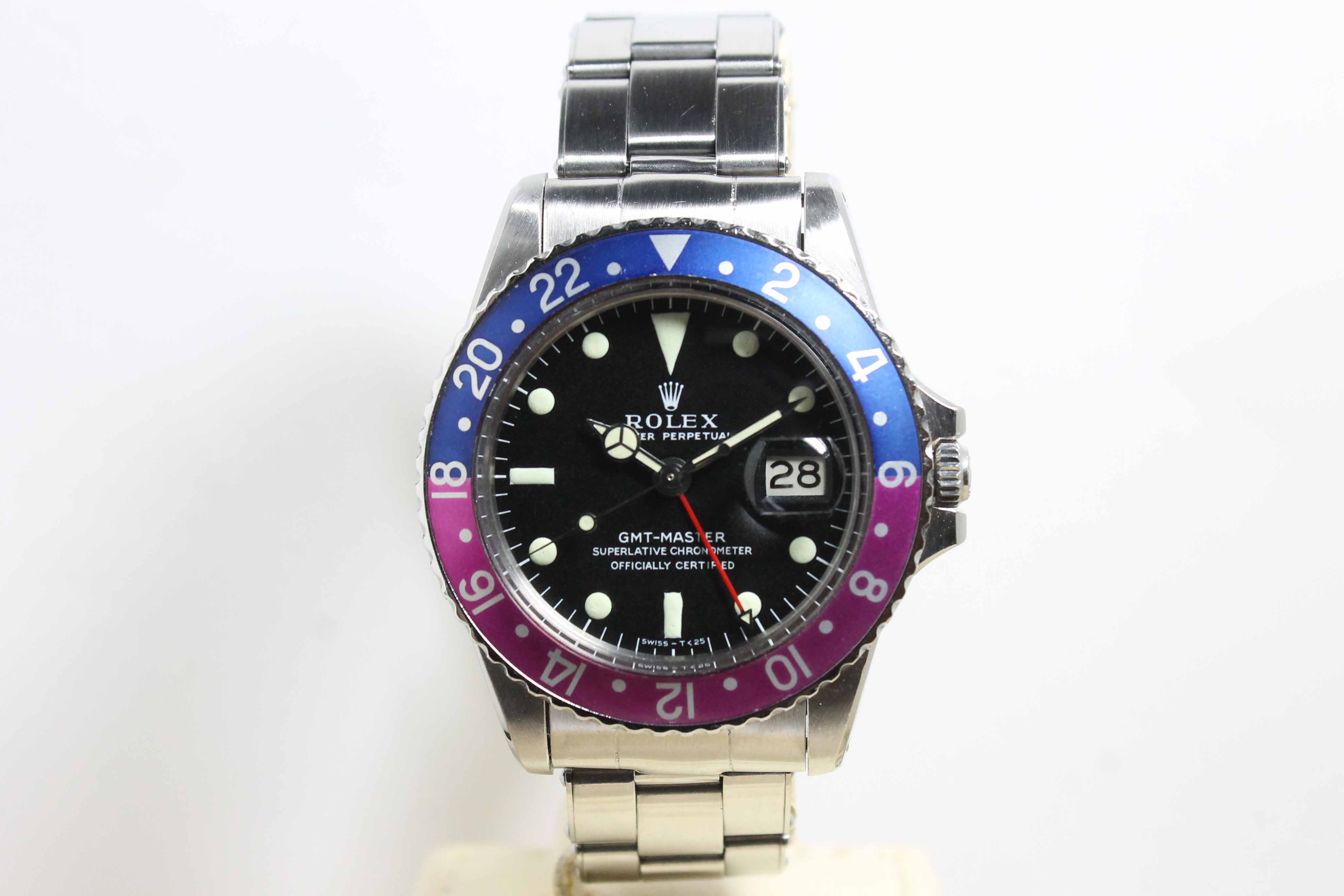 1966 Rolex GMT Master MK 0.5 Fuchsia 'Small GMT Hand' Ref. 1675