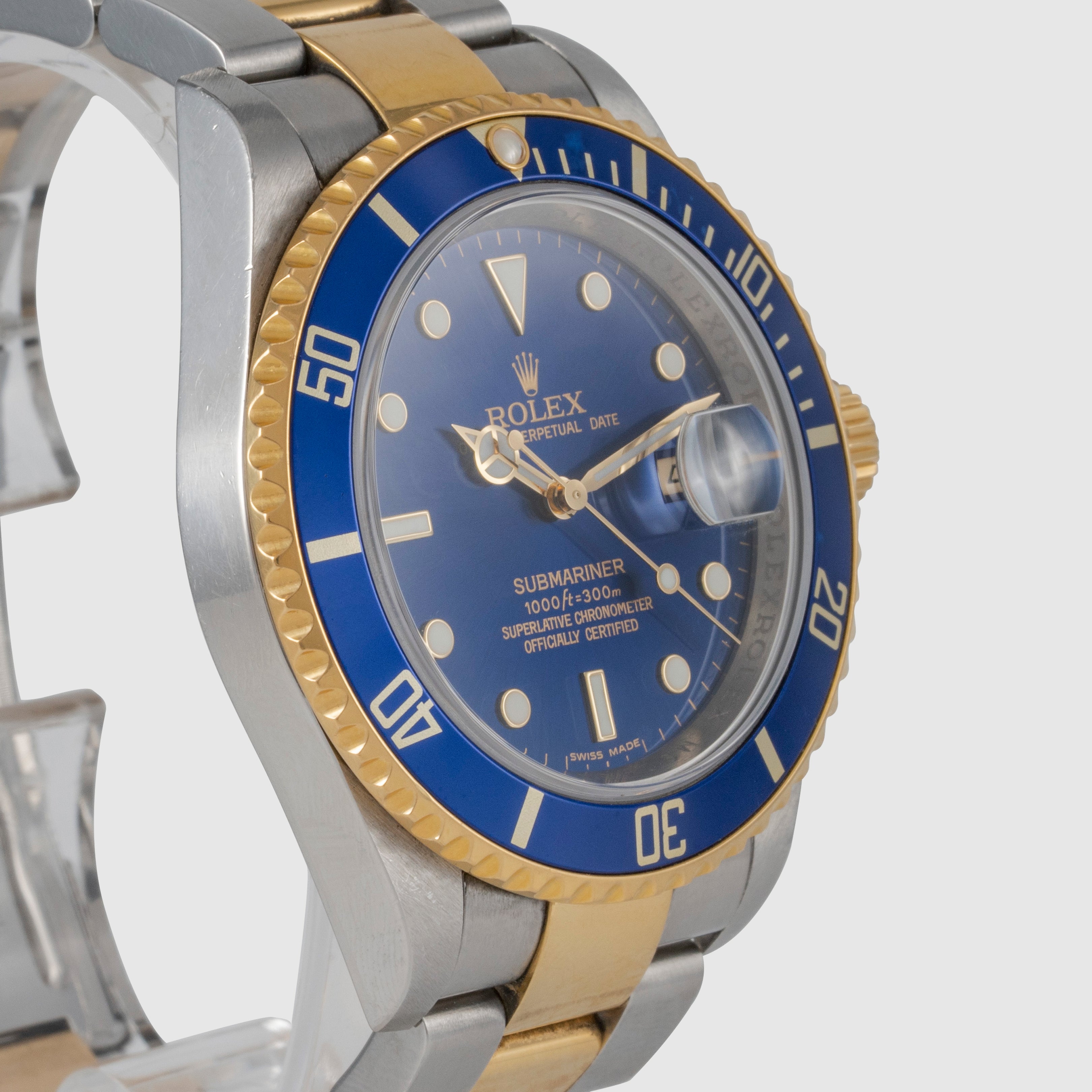 2008 Rolex Submariner St/G Khanjar Ref. 16613 (with Warranty Card)