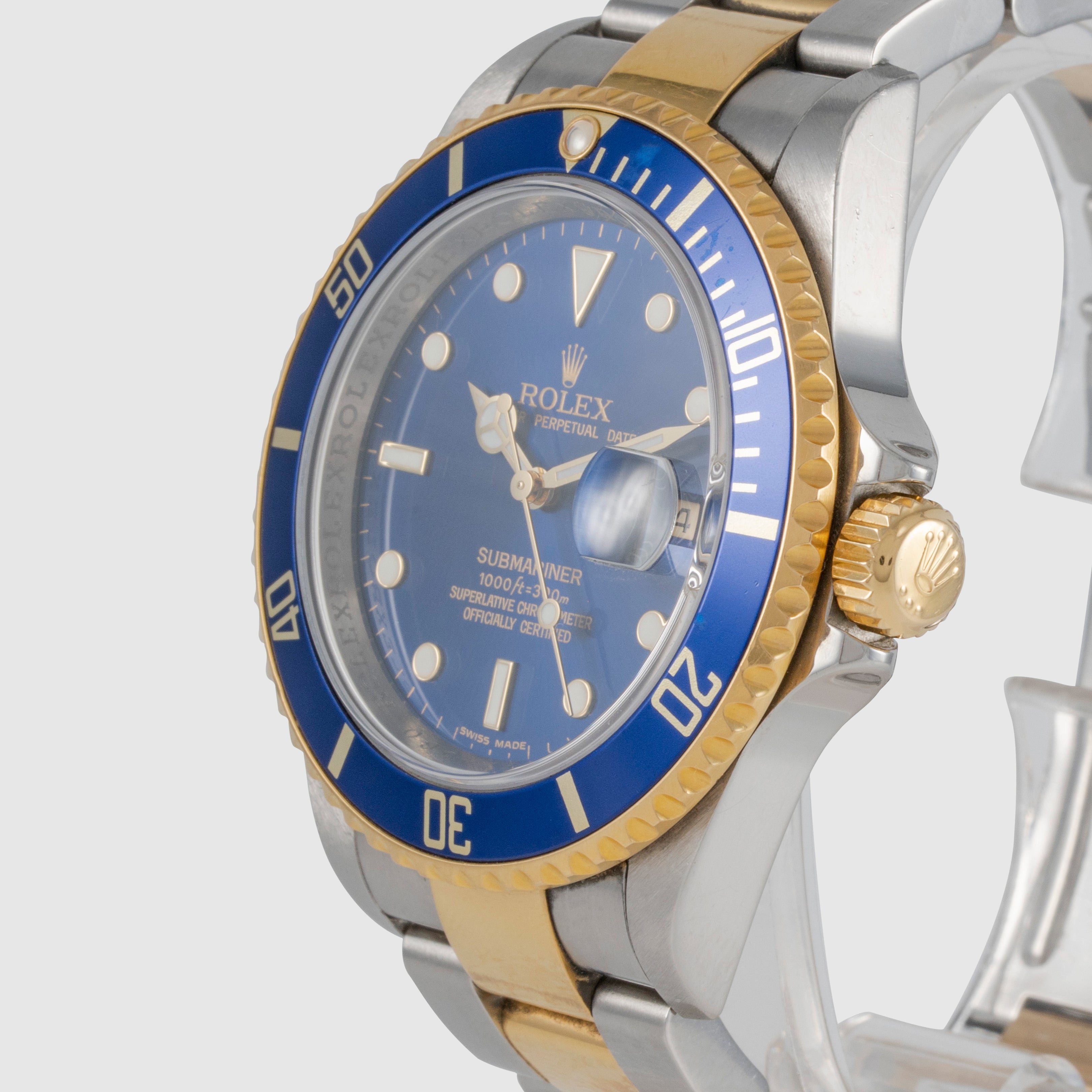 2008 Rolex Submariner St/G Khanjar Ref. 16613 (with Warranty Card)