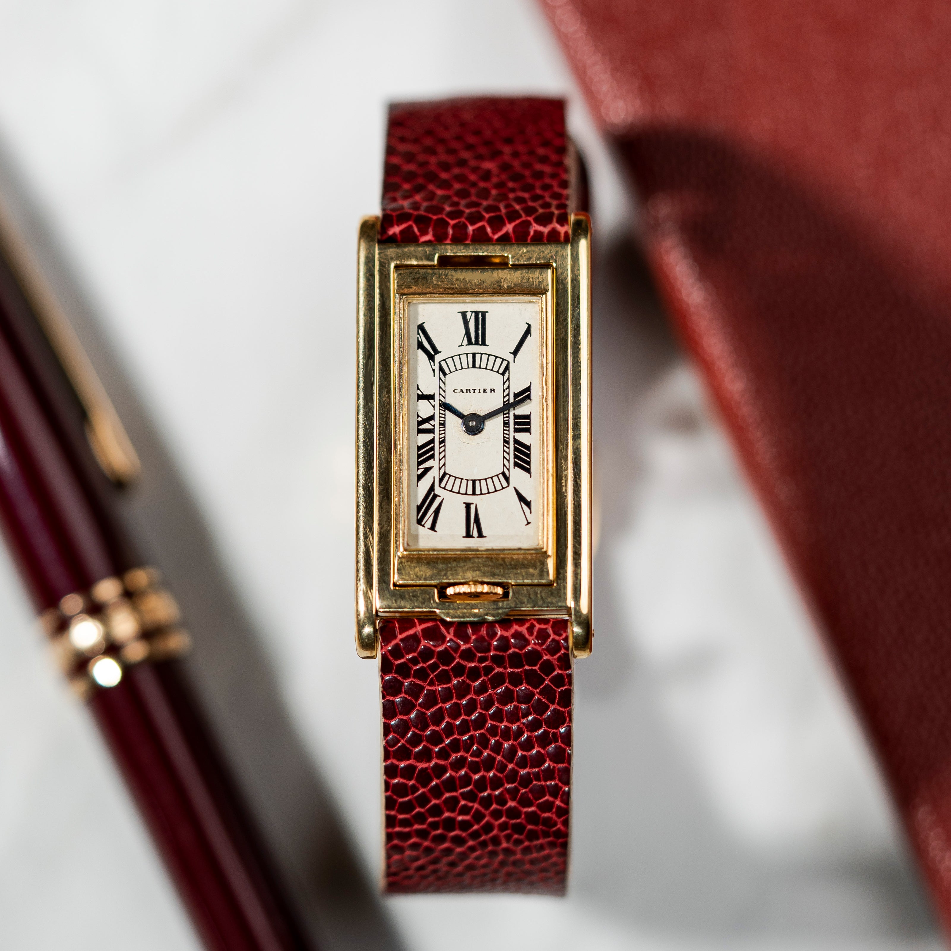 1967 Cartier Tank Basculante 18k