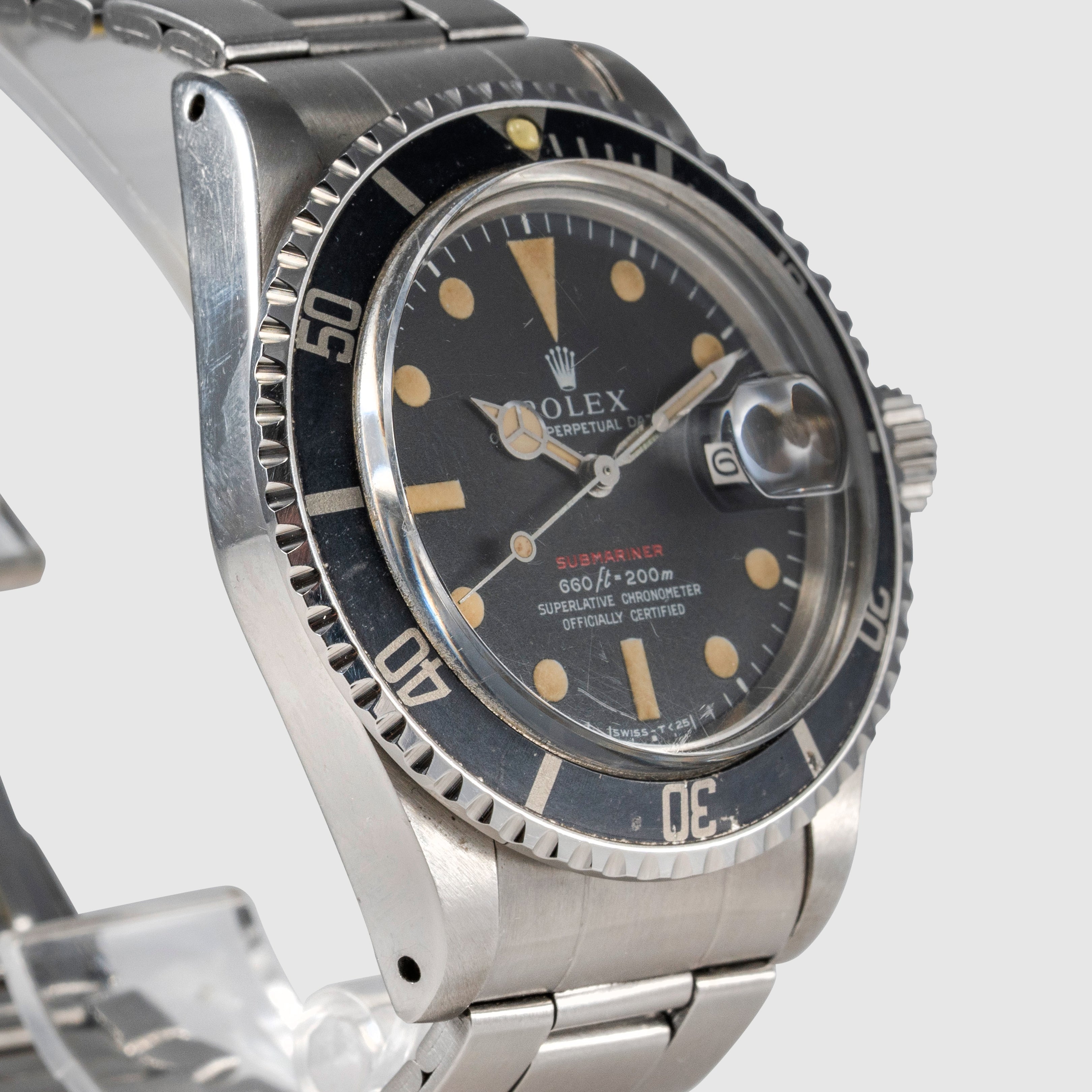 1973 Rolex Red Submariner MK4 Ref. 1680 (Super Full Set)