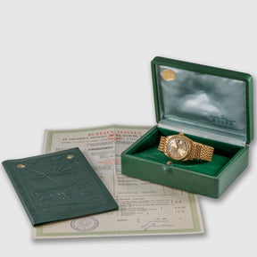 1958 Rolex Day Date Ref. 6611B (Rare Bracelet, Box, Wallet & Papers)