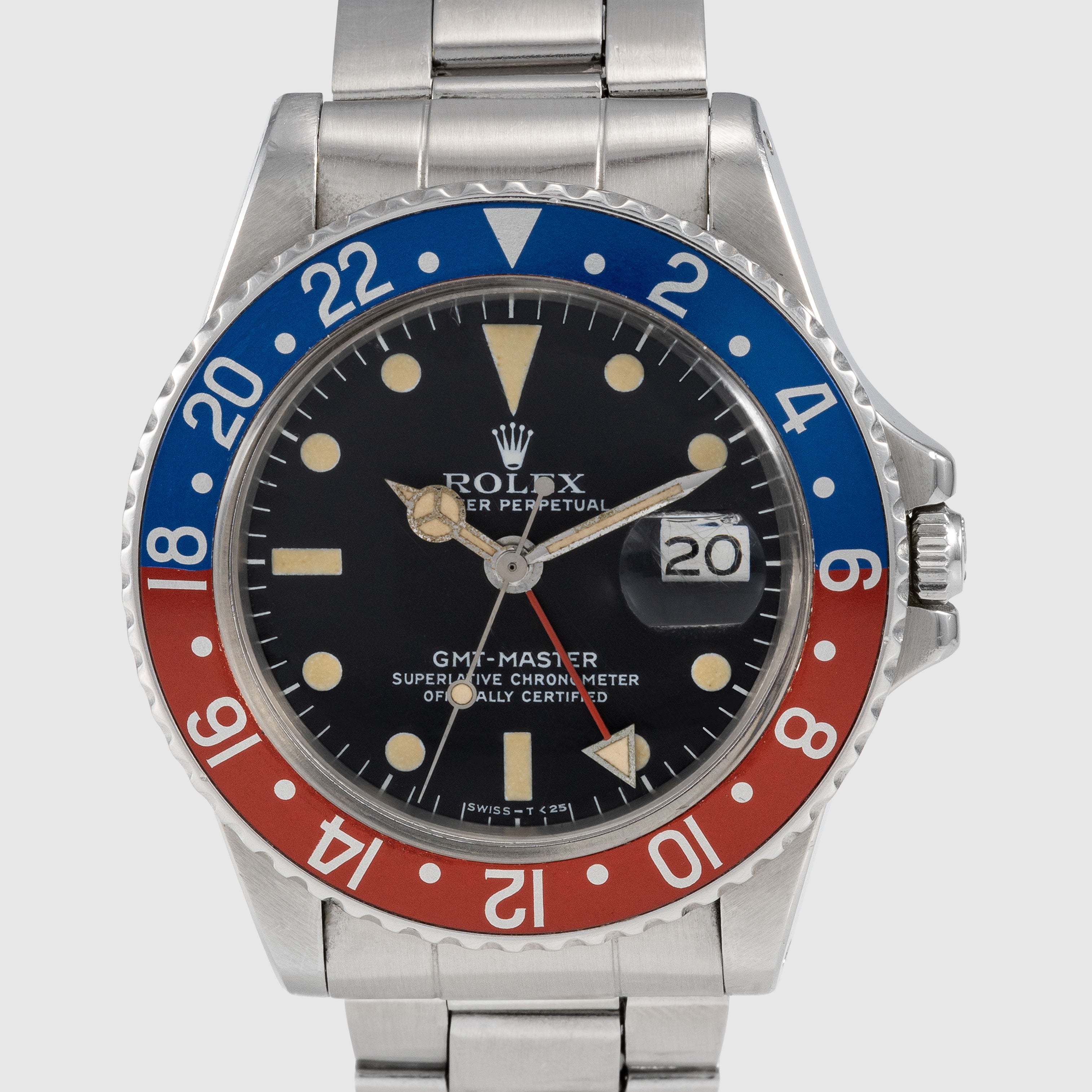 1976 Rolex GMT Master Unpolished Ref. 1675 (Full Set)