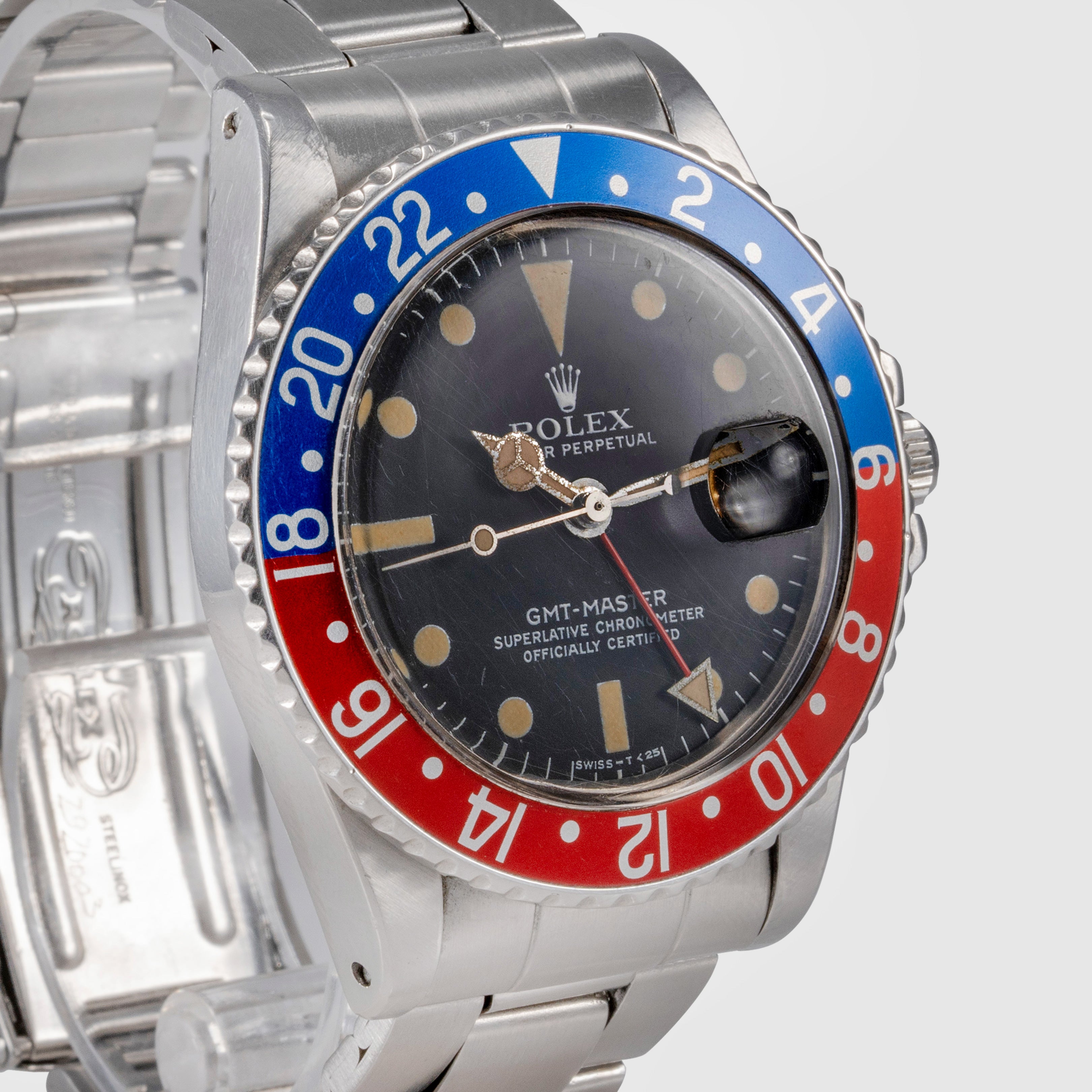 1976 Rolex GMT Master Unpolished Ref. 1675 (Full Set)