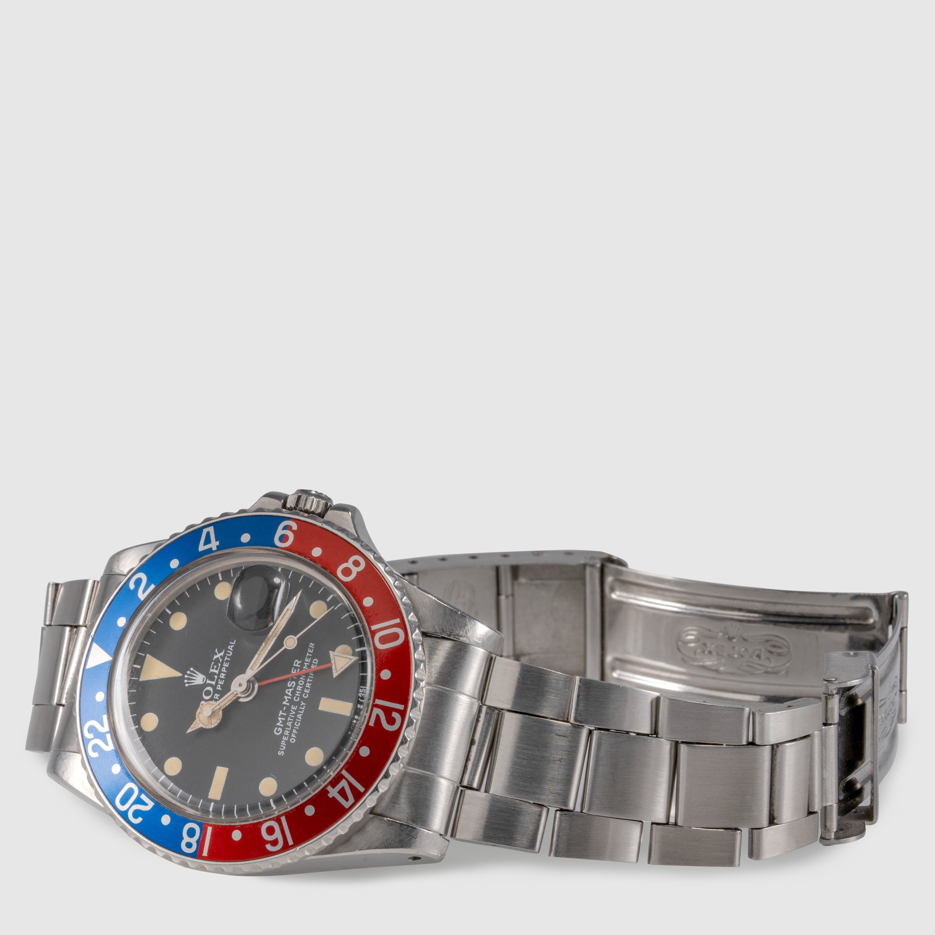 1976 Rolex GMT Master Unpolished Ref. 1675 (Full Set)