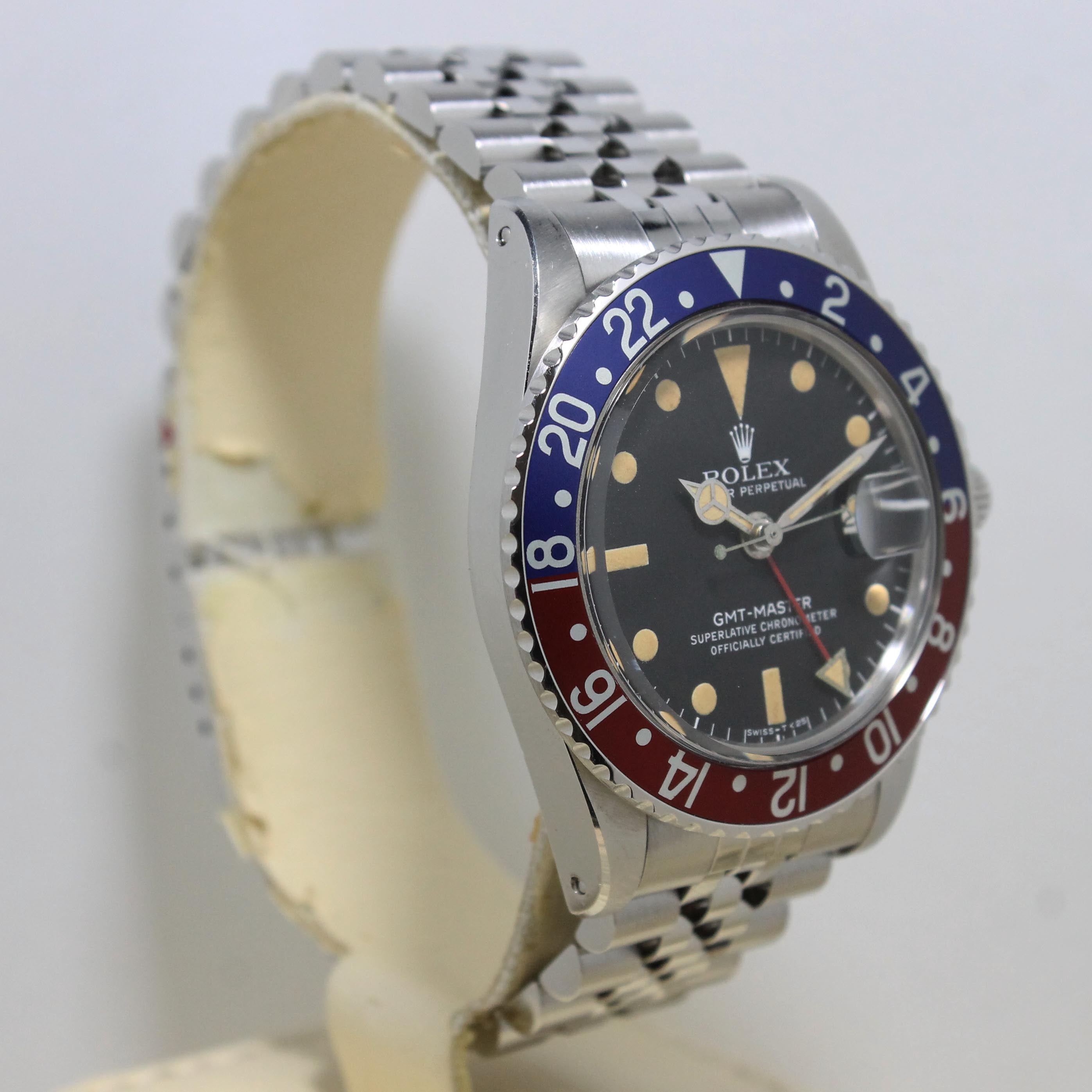 1978 Rolex GMT Master MK5 Maxi Near NOS Ref. 1675