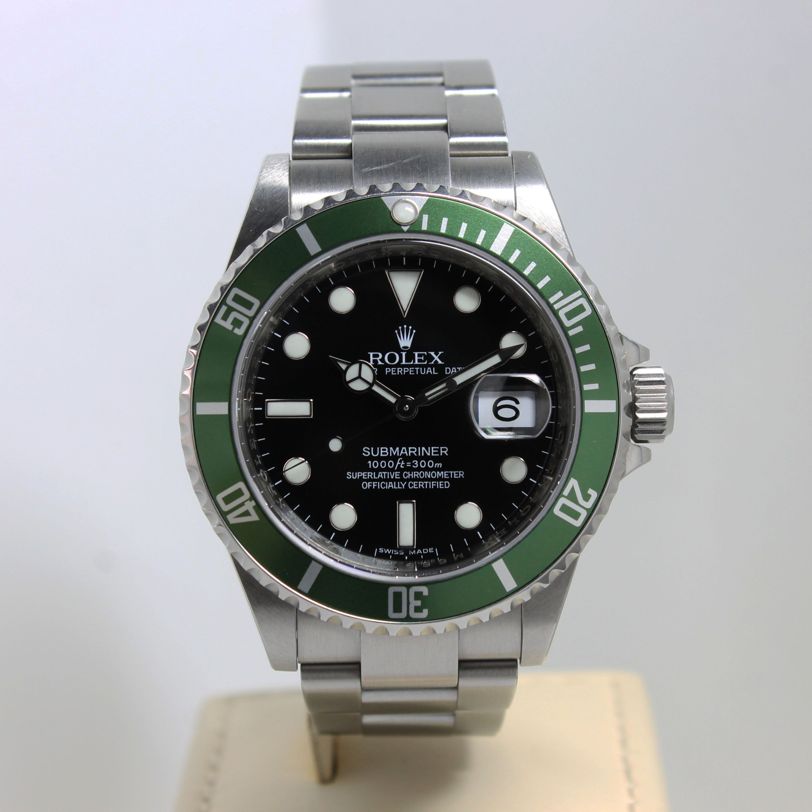 Rolex Submariner 50th Anniversary Ref. 16610LV Year 2007 (Full Set)