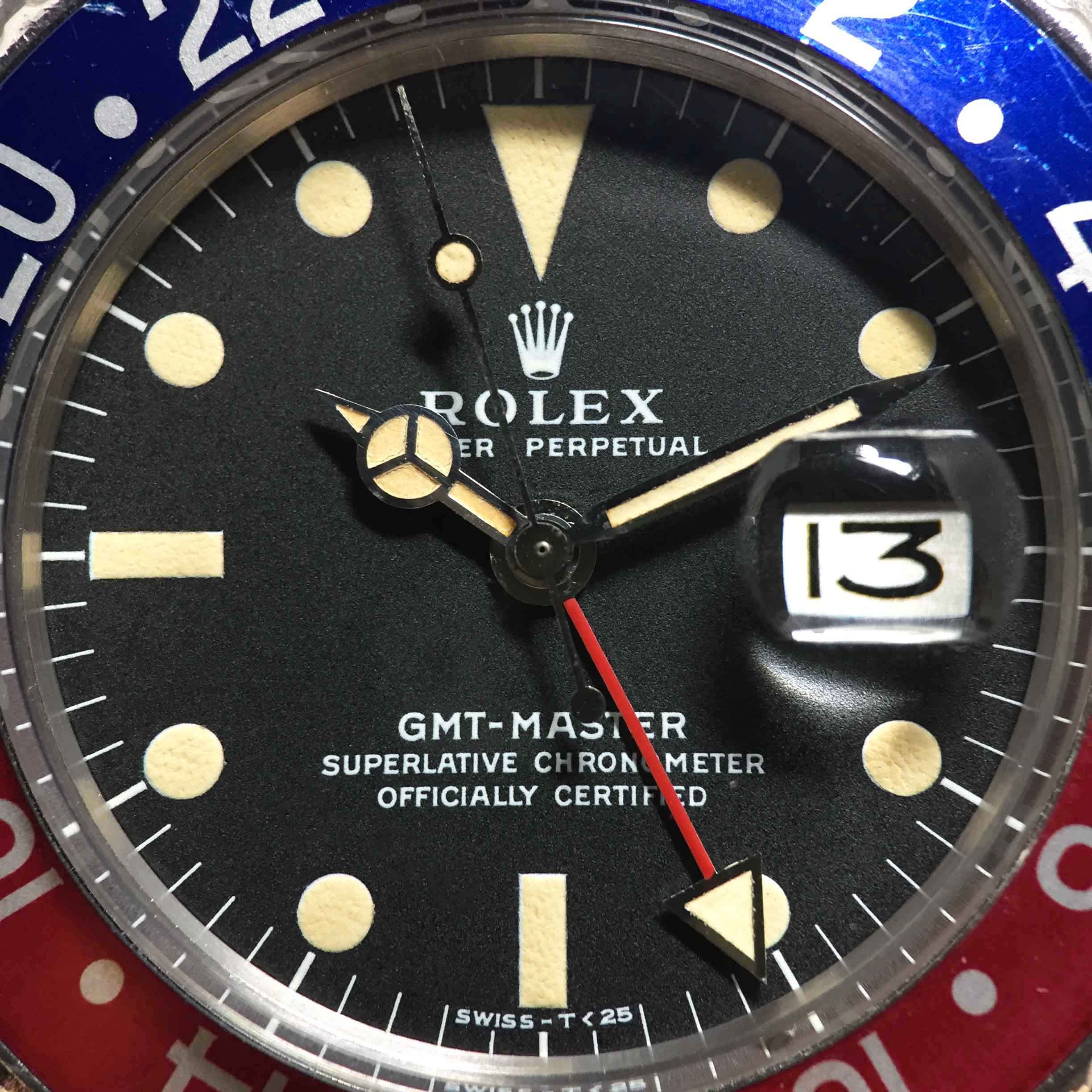 Rolex GMT Master Ref. 1675 Year 1972