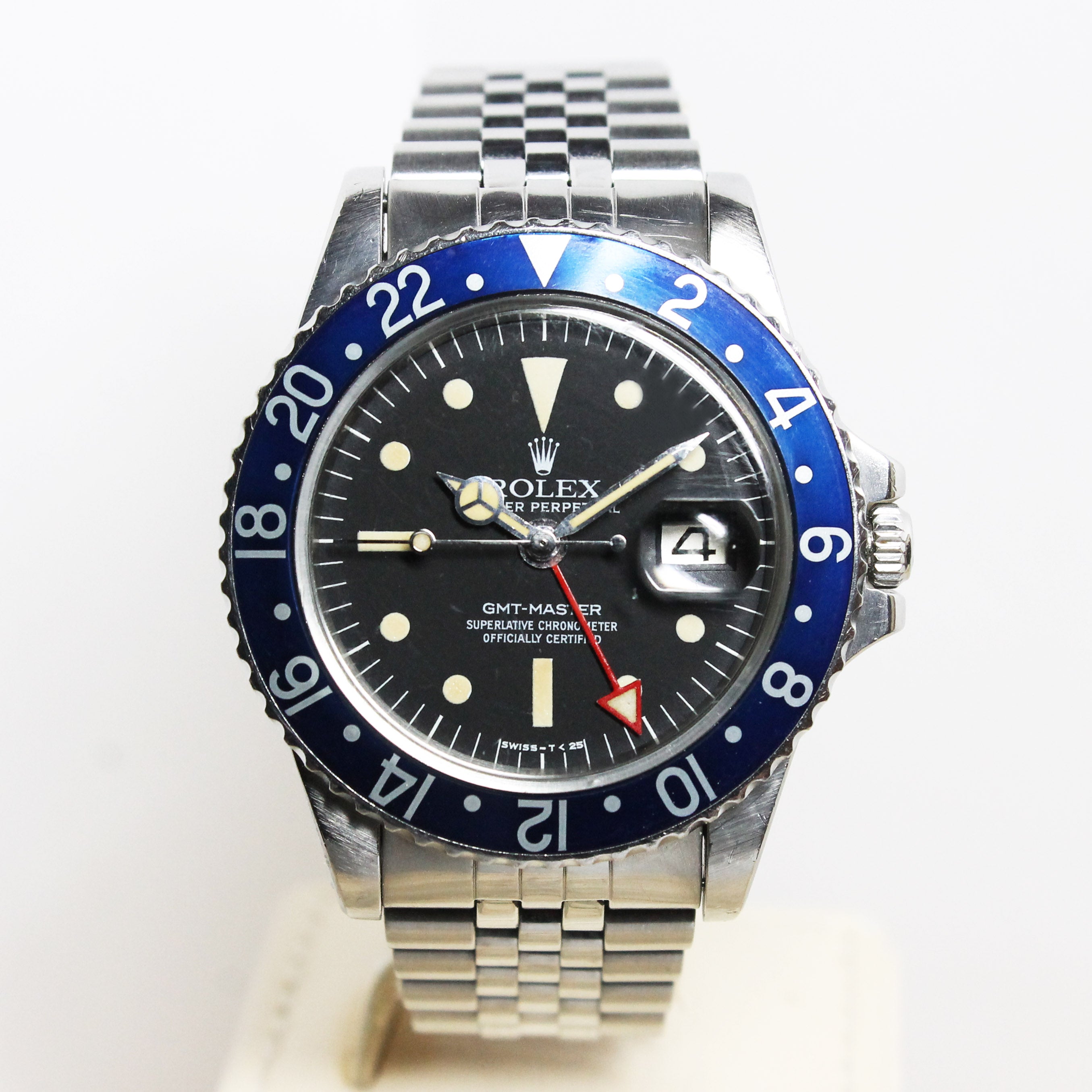 Rolex GMT Master MK3 Radial Blueberry Ref. 1675 Year 1978 (Full Set) - Price on Request