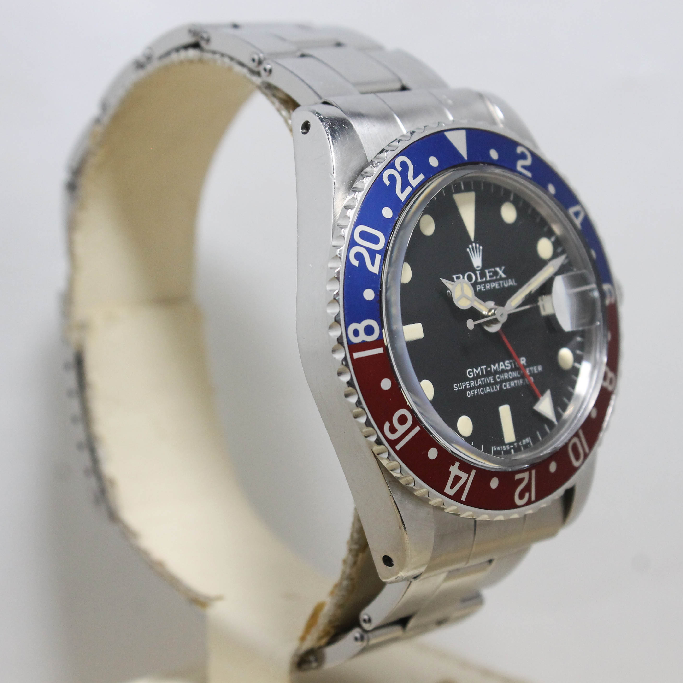 1978 Rolex GMT Master Pepsi Unpolished with MK 5 Dial Ref. 1675