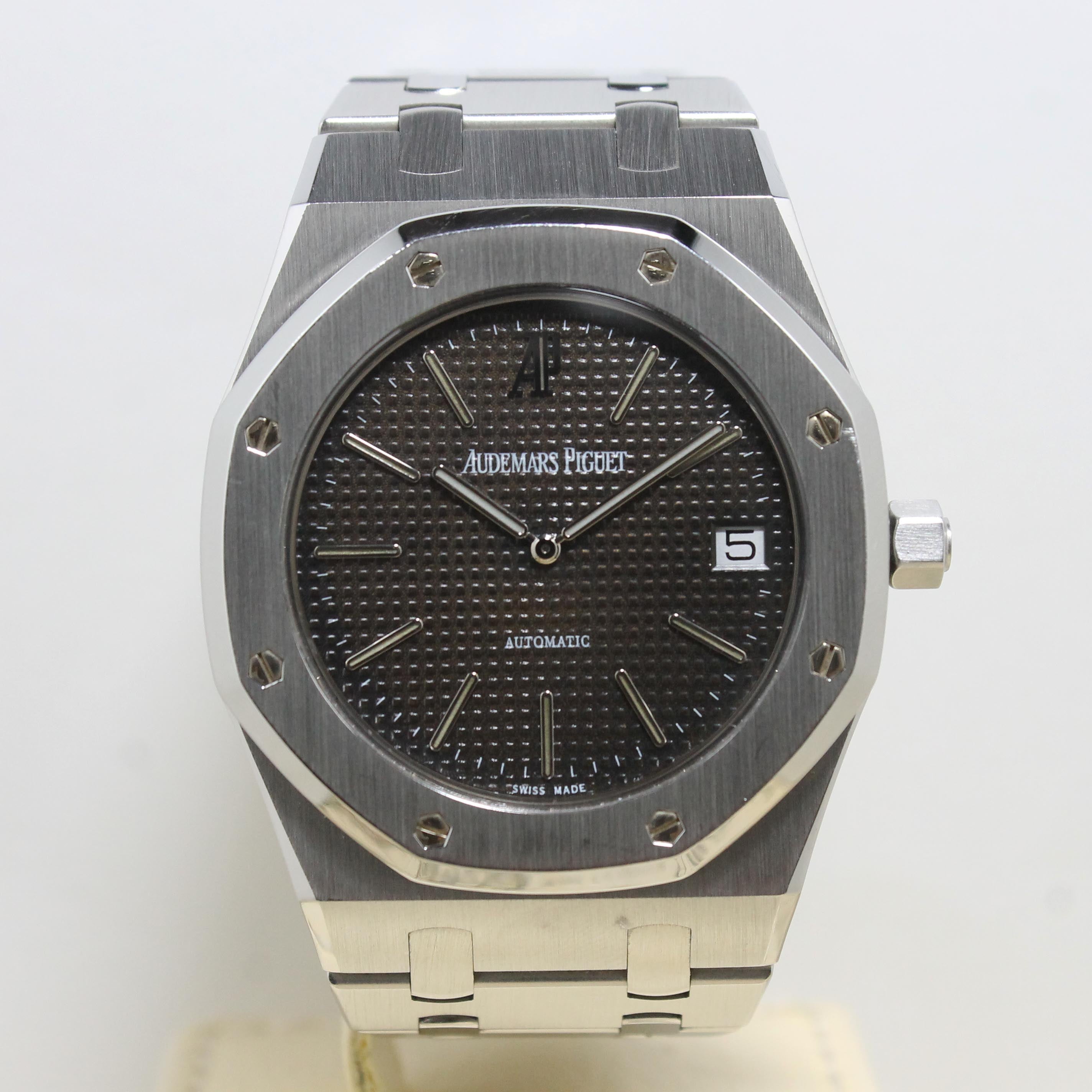 1995 Audemars Piguet Royal Oak Jubilee Tropical 39mm Ref. 14802ST (with Box & Extract from Archive 2020)