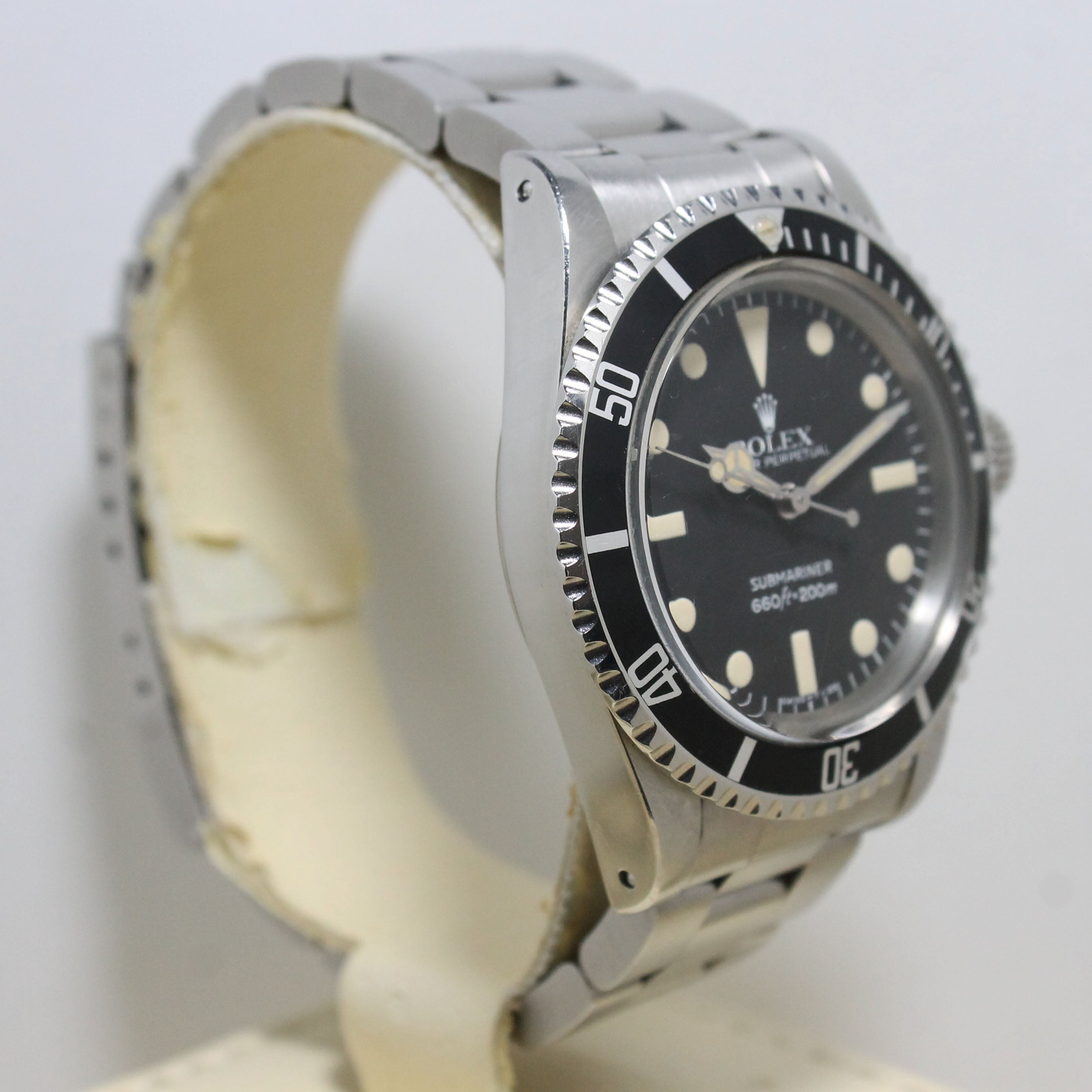 1981 Rolex Submariner Maxi MK4 Unpolished Ref. 5513