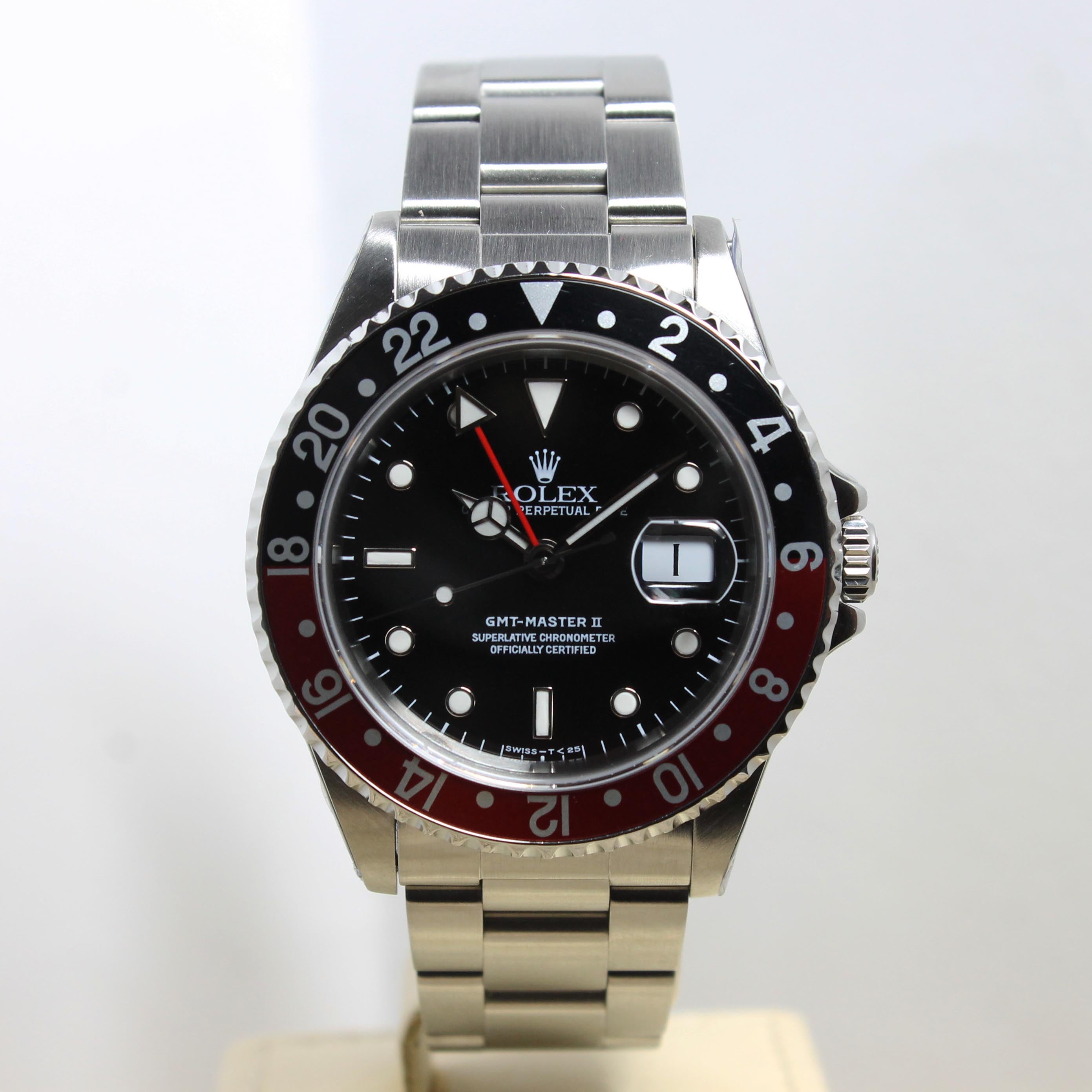 Rolex GMT Master II Coke Ref. 16710 Year 1994 (Full Set)