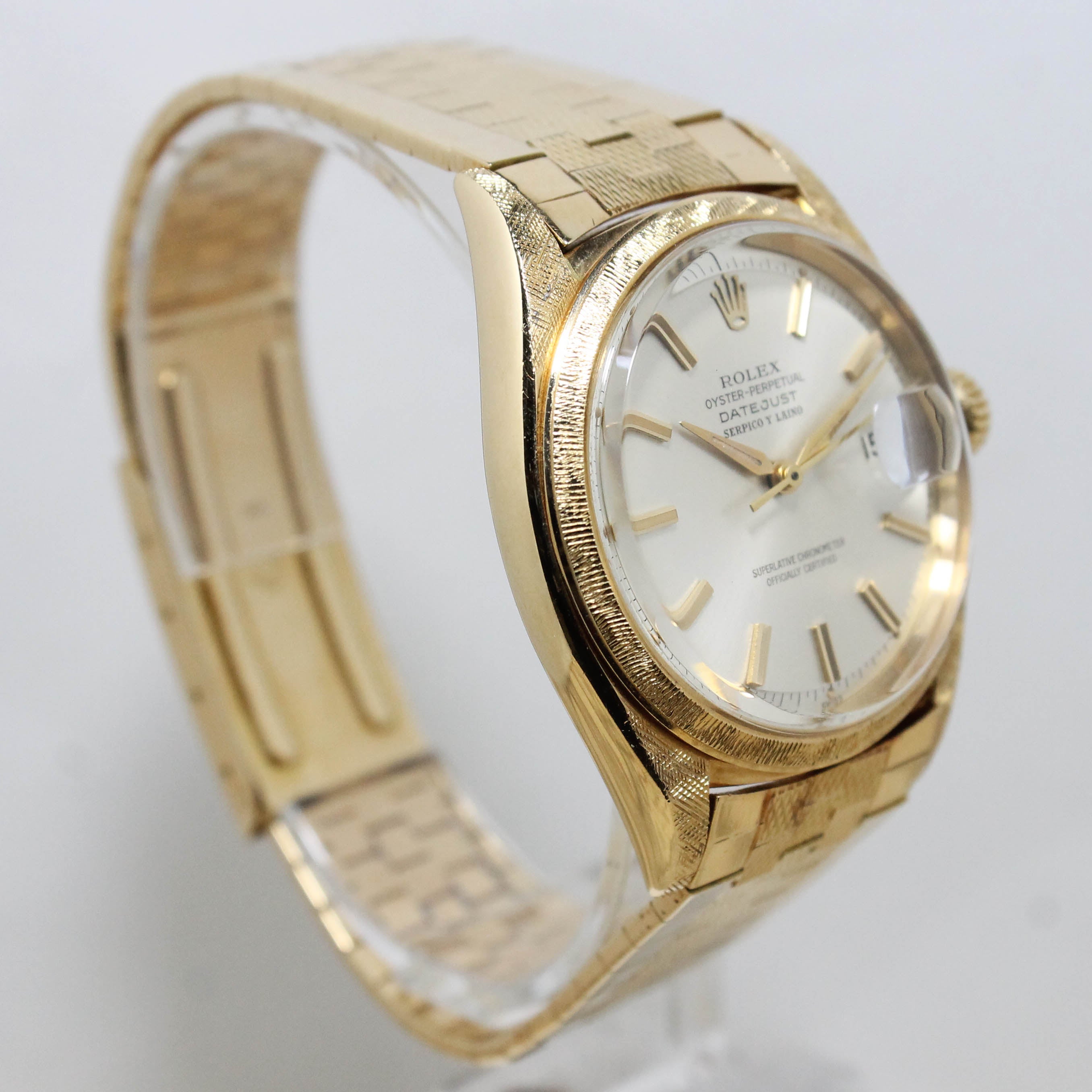 1961 Rolex Datejust Serpico Y Laino Ref. 1602 (with rare original bracelet)