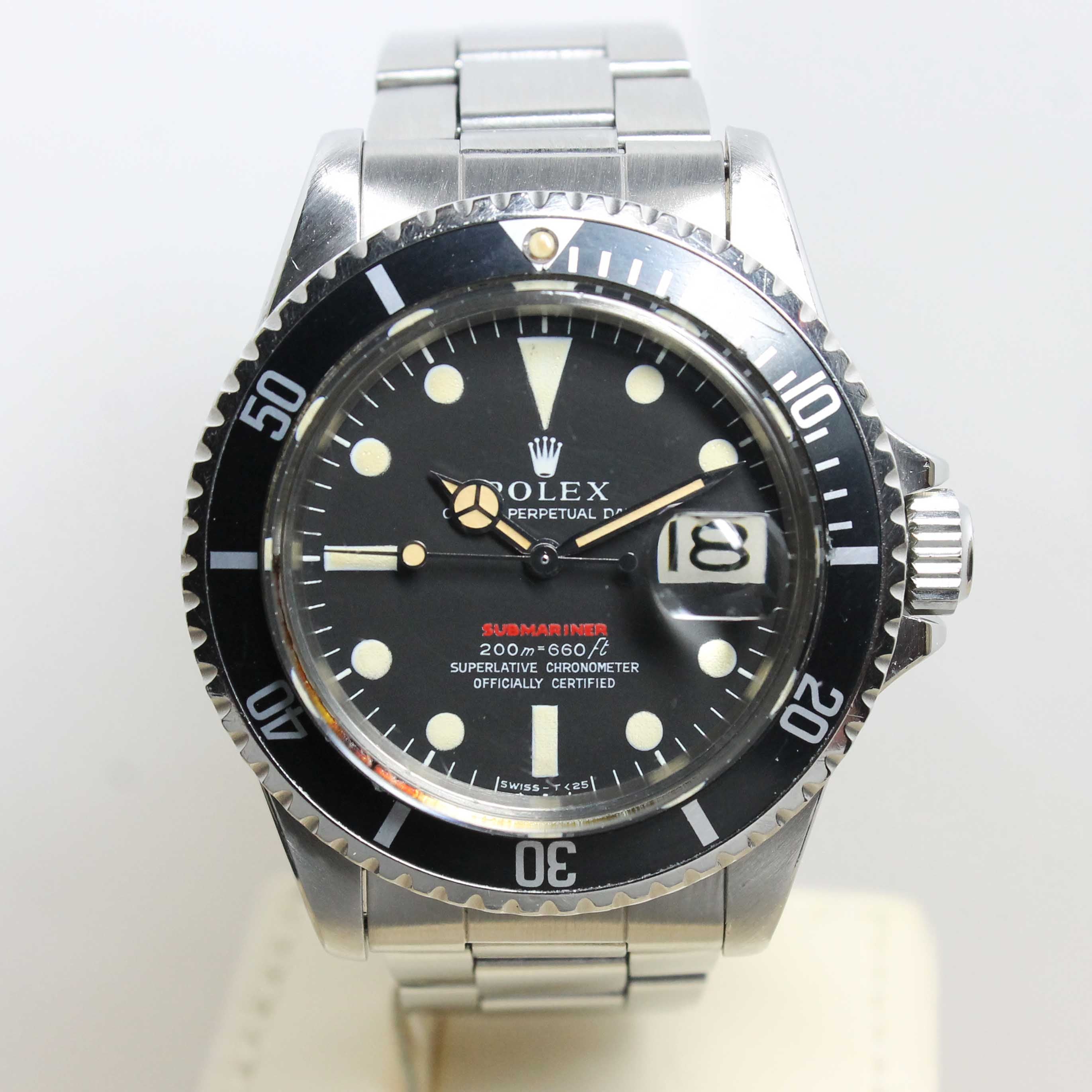 1968 Rolex Red Submariner MK2 Ref. 1680 (Full Set)