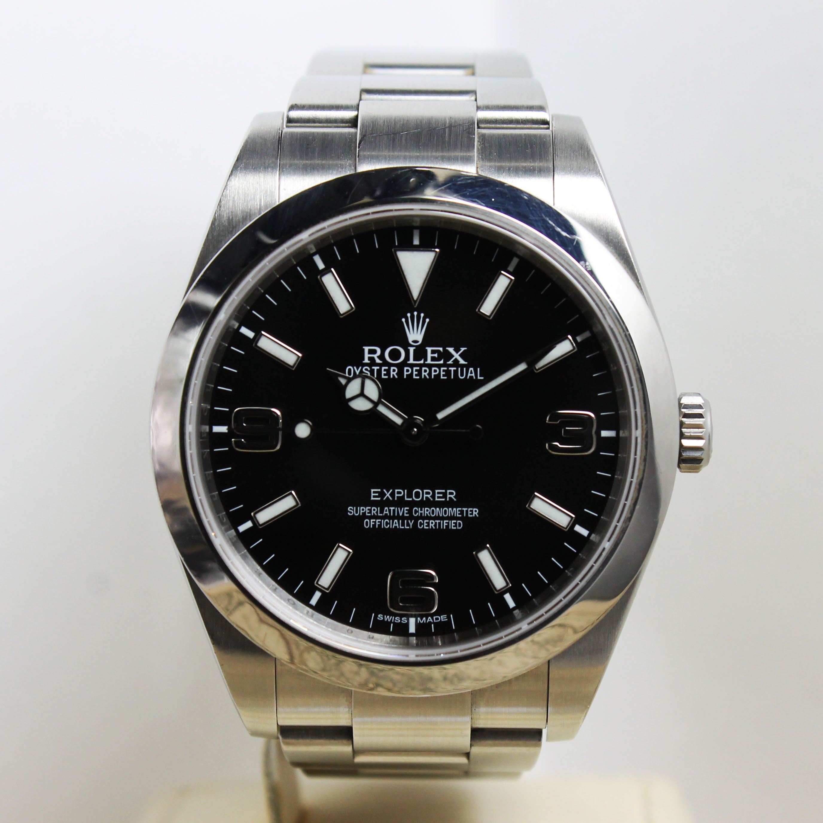 2012 Rolex Explorer I Ref. 214270 (Full Set)