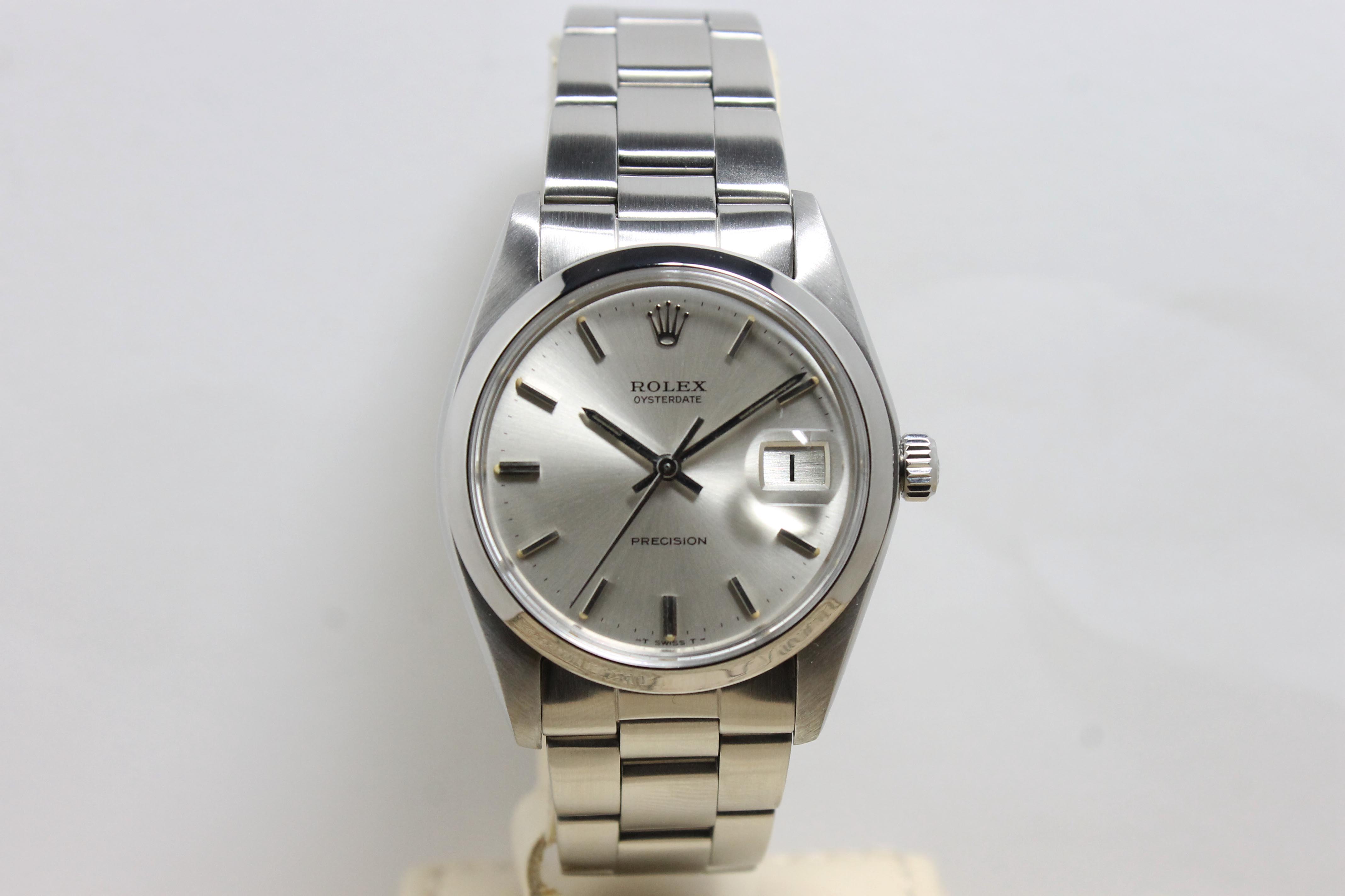 1977 Rolex Oysterdate Precision Ref. 6694 (with Papers)