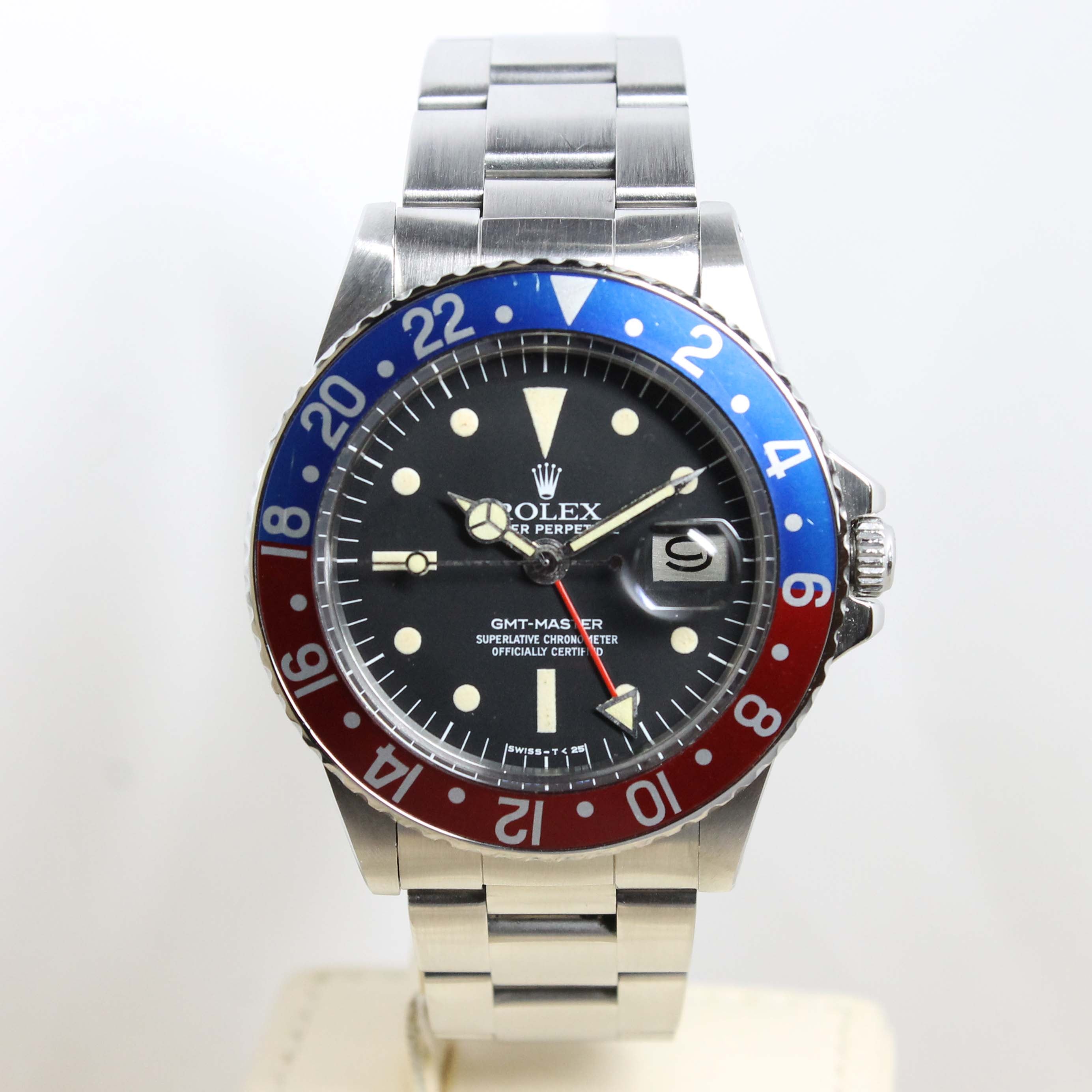 Rolex GMT Master MK3 Radial Ref. 1675 Year 1977 (Full Set)