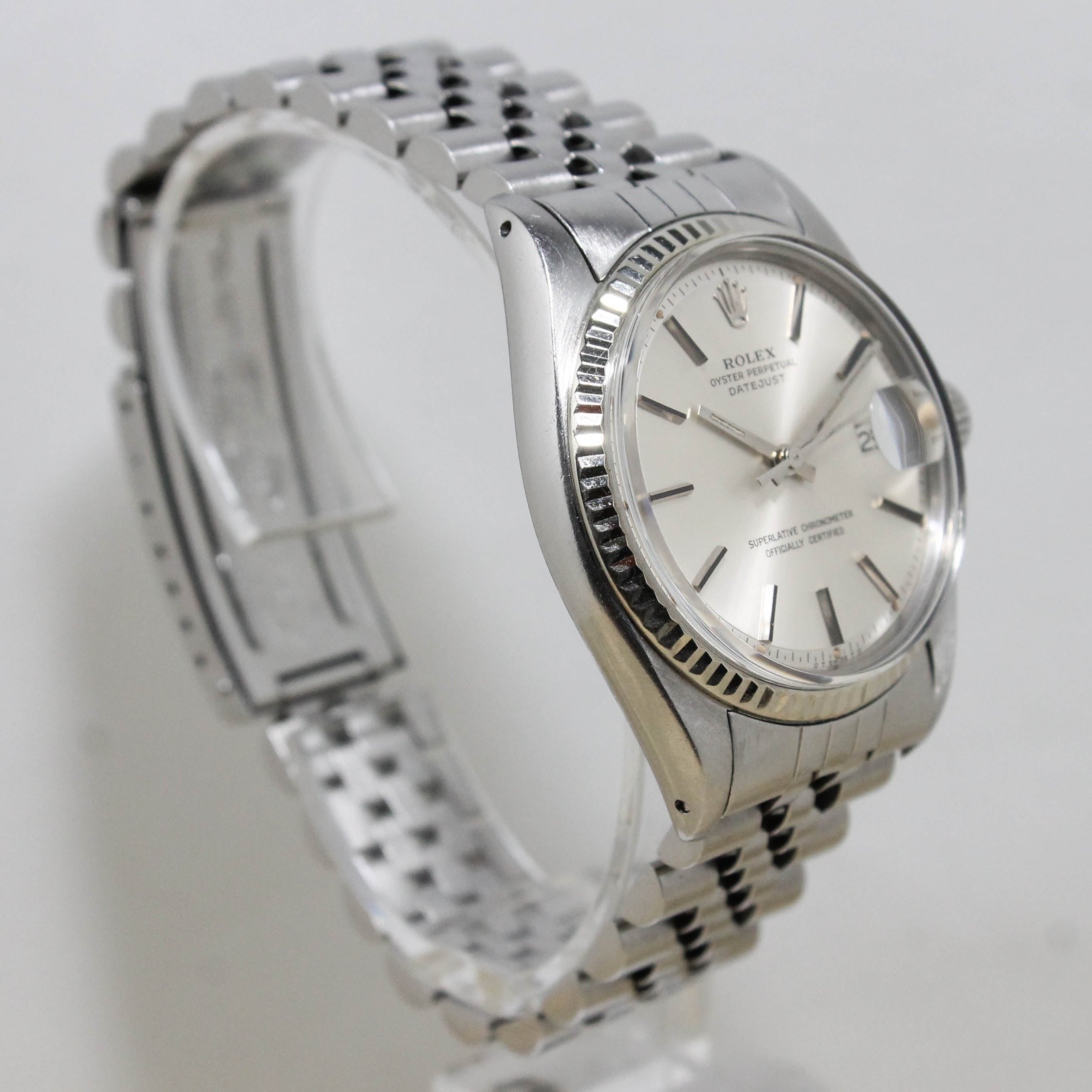 1978 Rolex Datejust Sliver Dial Ref. 1601