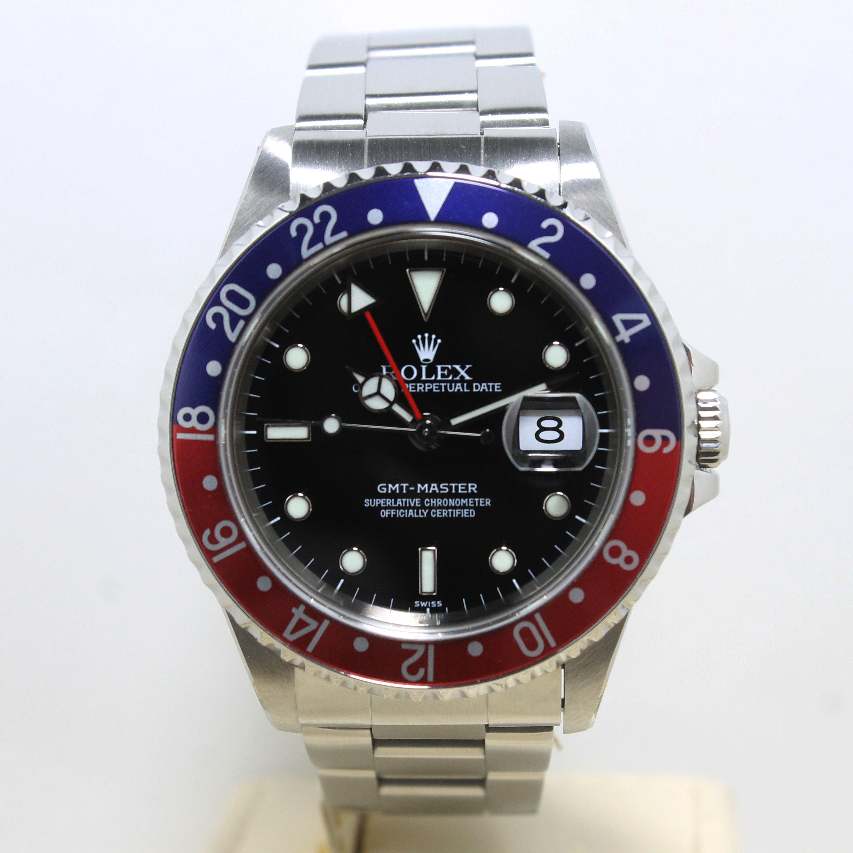 1999 Rolex GMT Master Ref. 16700 (Full Set)