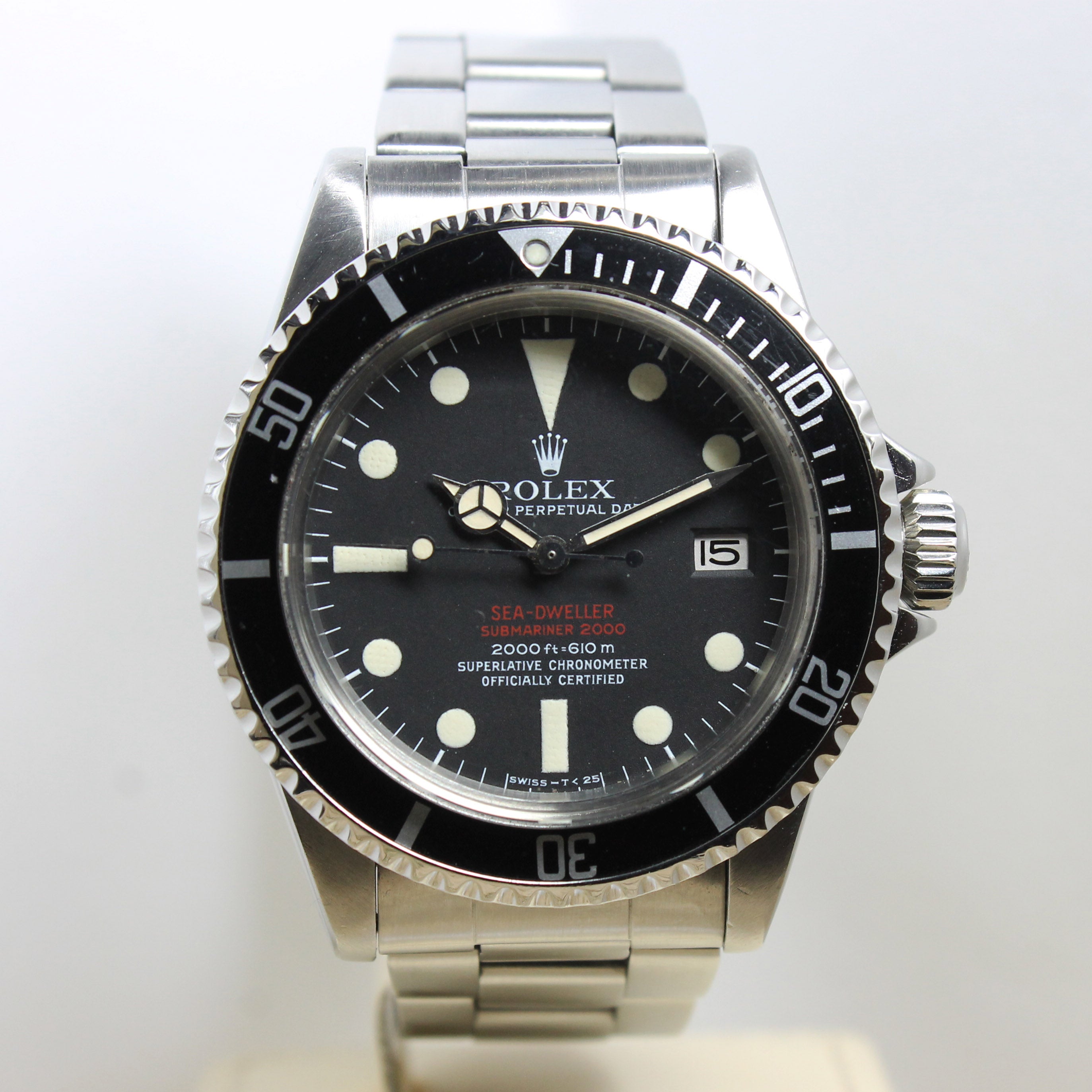 1974 Rolex Double Red Sea Dweller MK3 Ref. 1665 (Full Set)