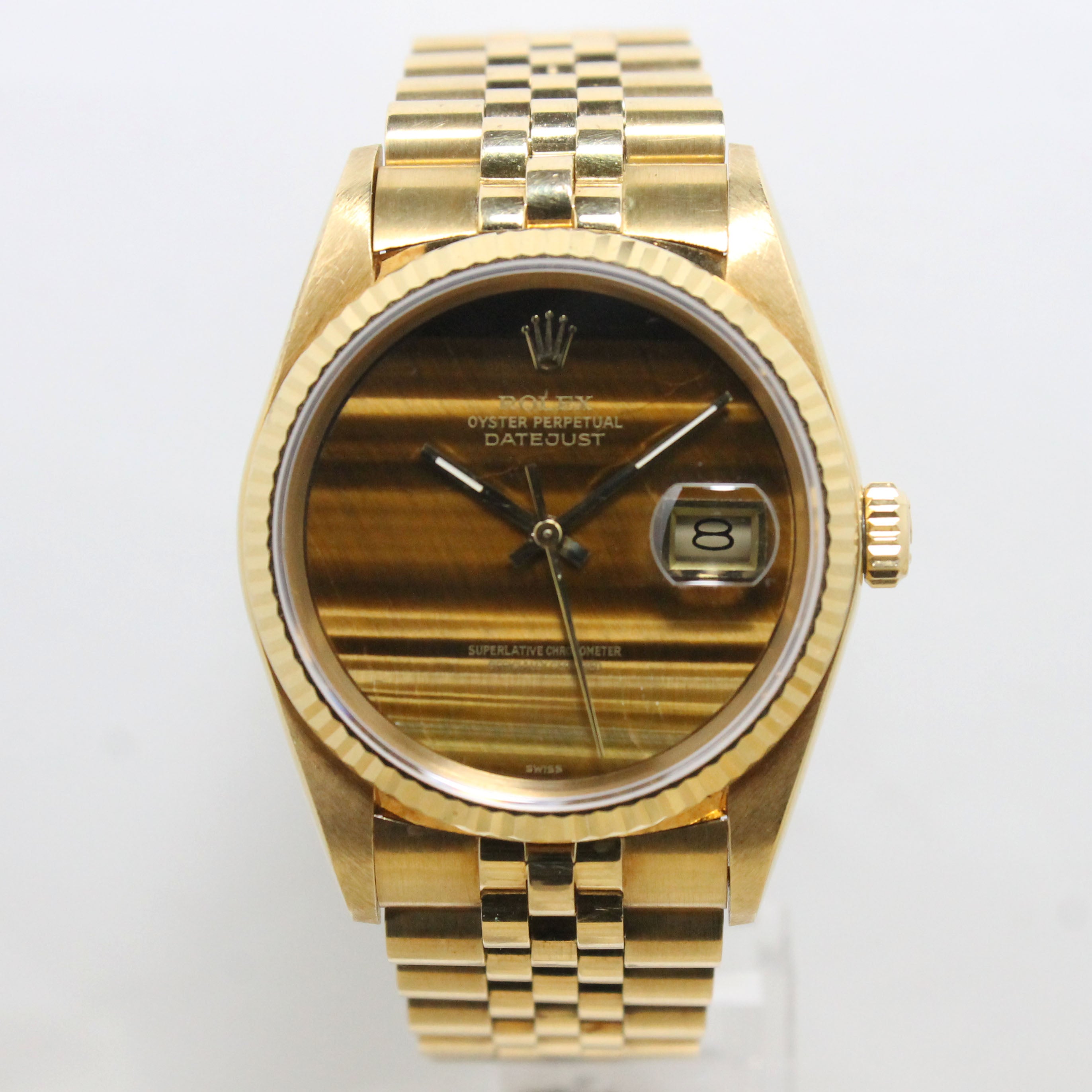 1985 Rolex Datejust Tiger Eye Ref. 16018 (with Certificate)