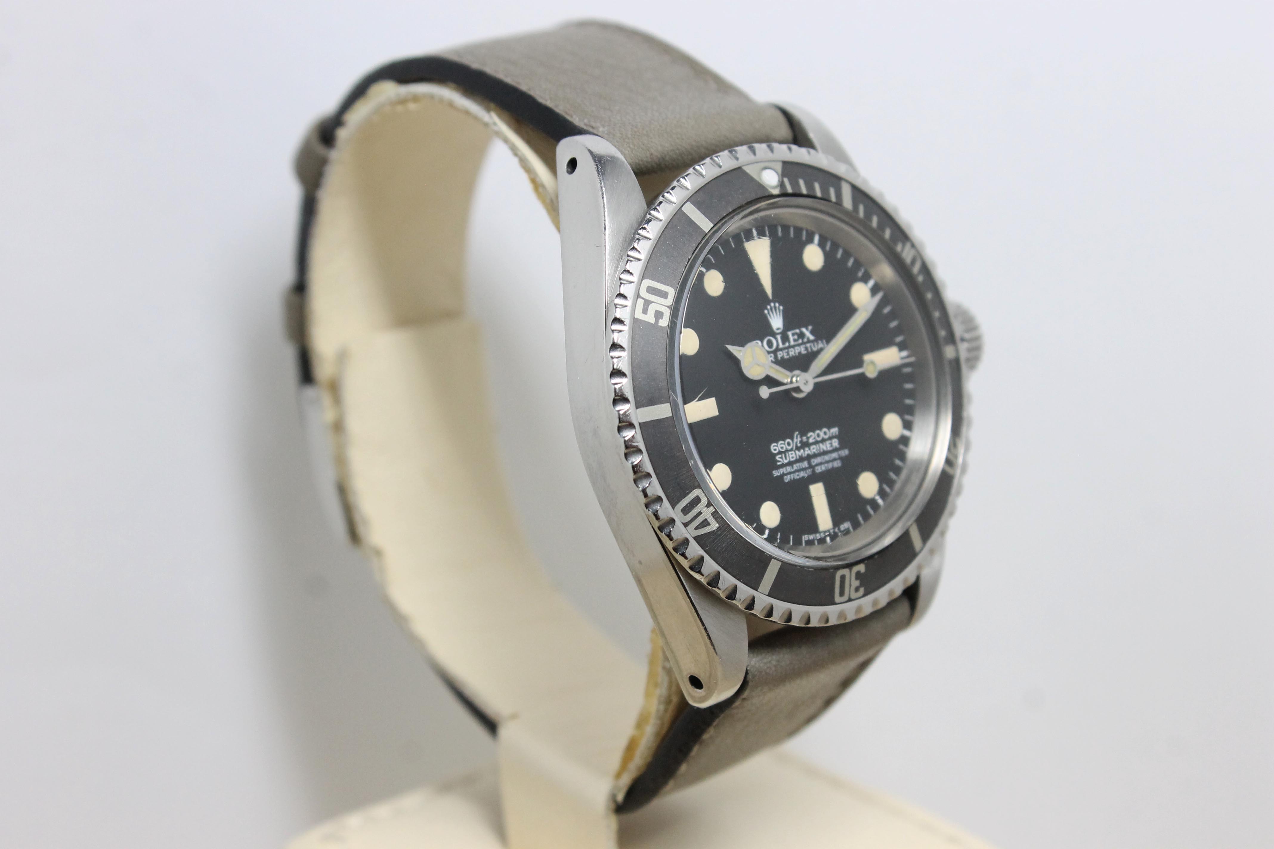 1971 Rolex Submariner with Later Maxi MK1 Dial Ref. 5512