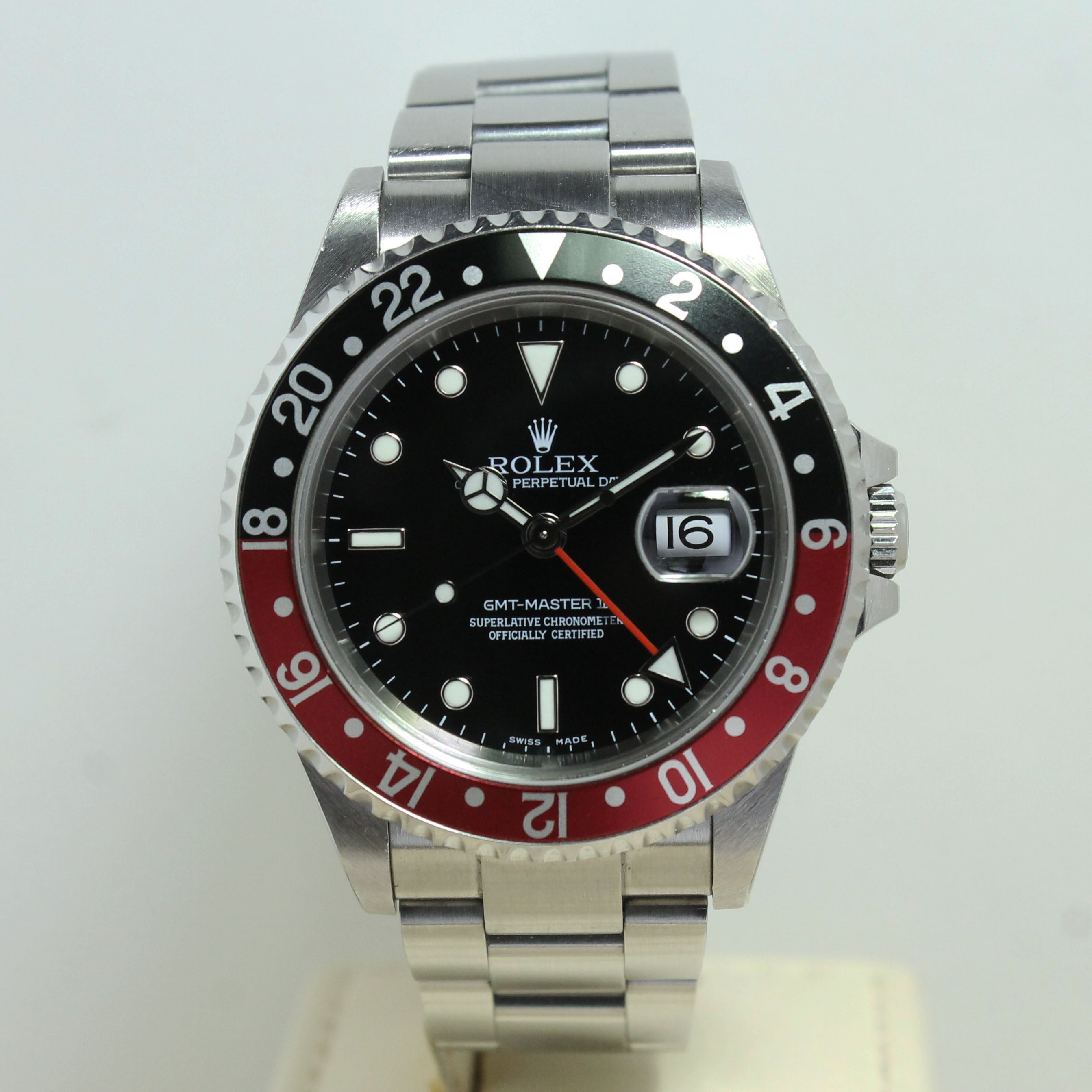 2004 Rolex GMT Master II Coke Unpolished Ref. 16710T (Full Set)