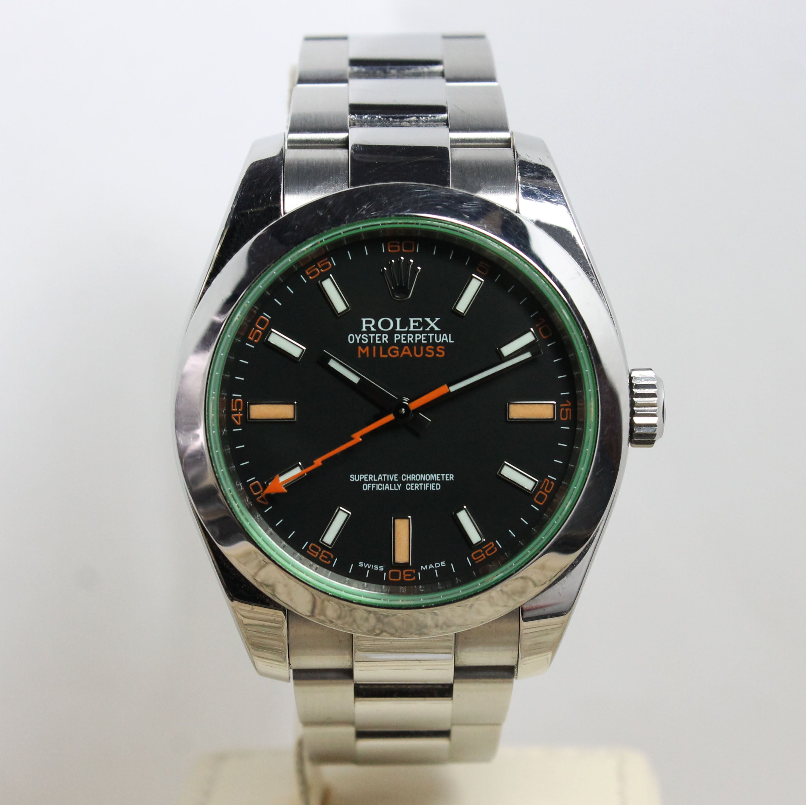 Rolex Milgauss Ref. 116400GV Year 2009 (Full Set)