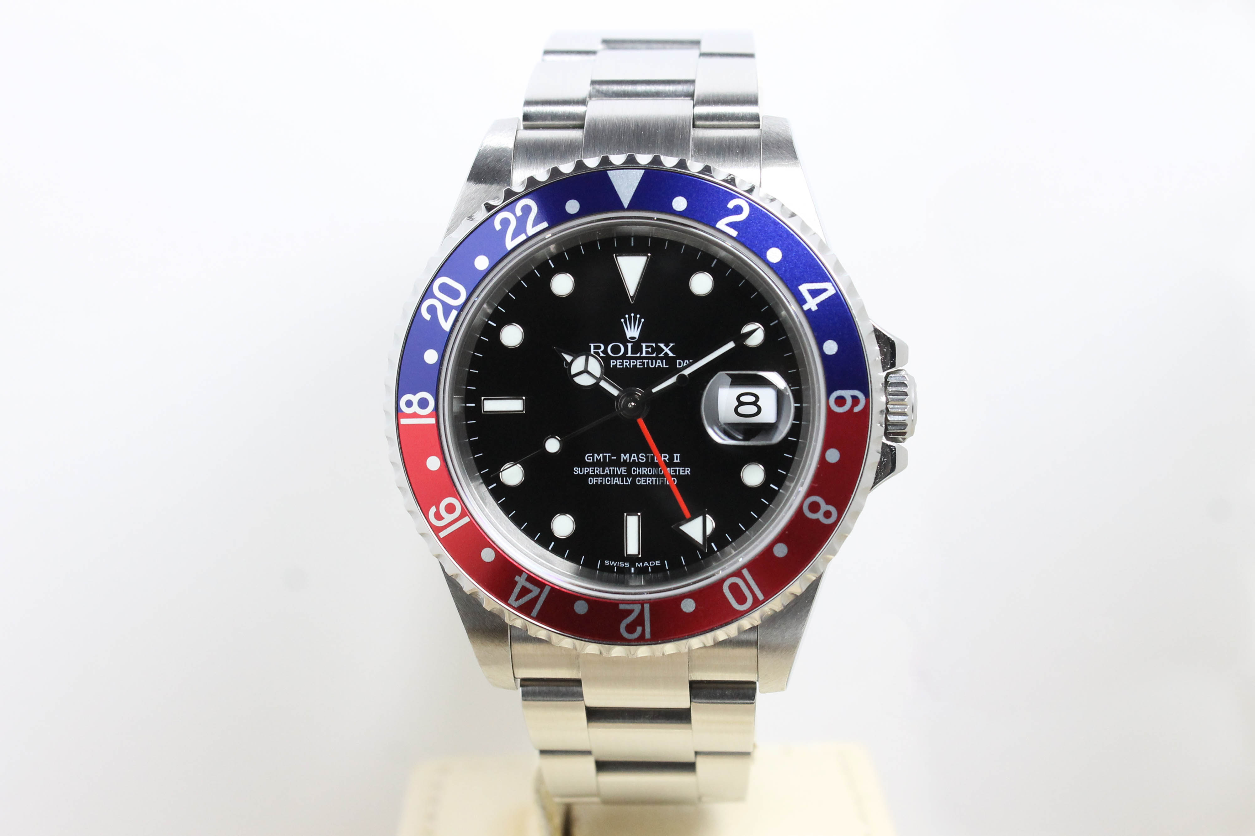 2006 Rolex GMT Master II Pepsi Ref. 16710 (Full Set)