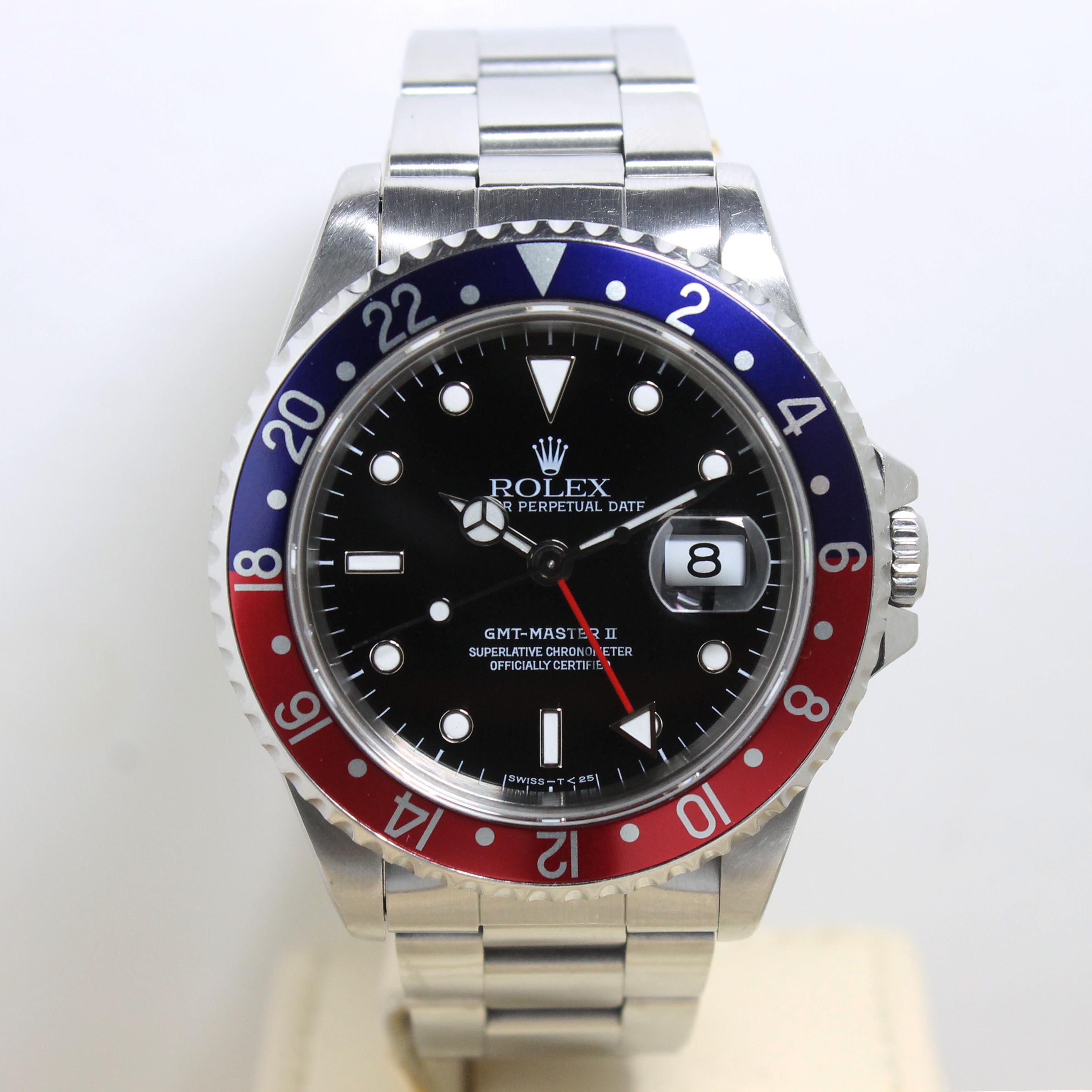 1993 Rolex GMT Master II Ref. 16710 (with Papers)