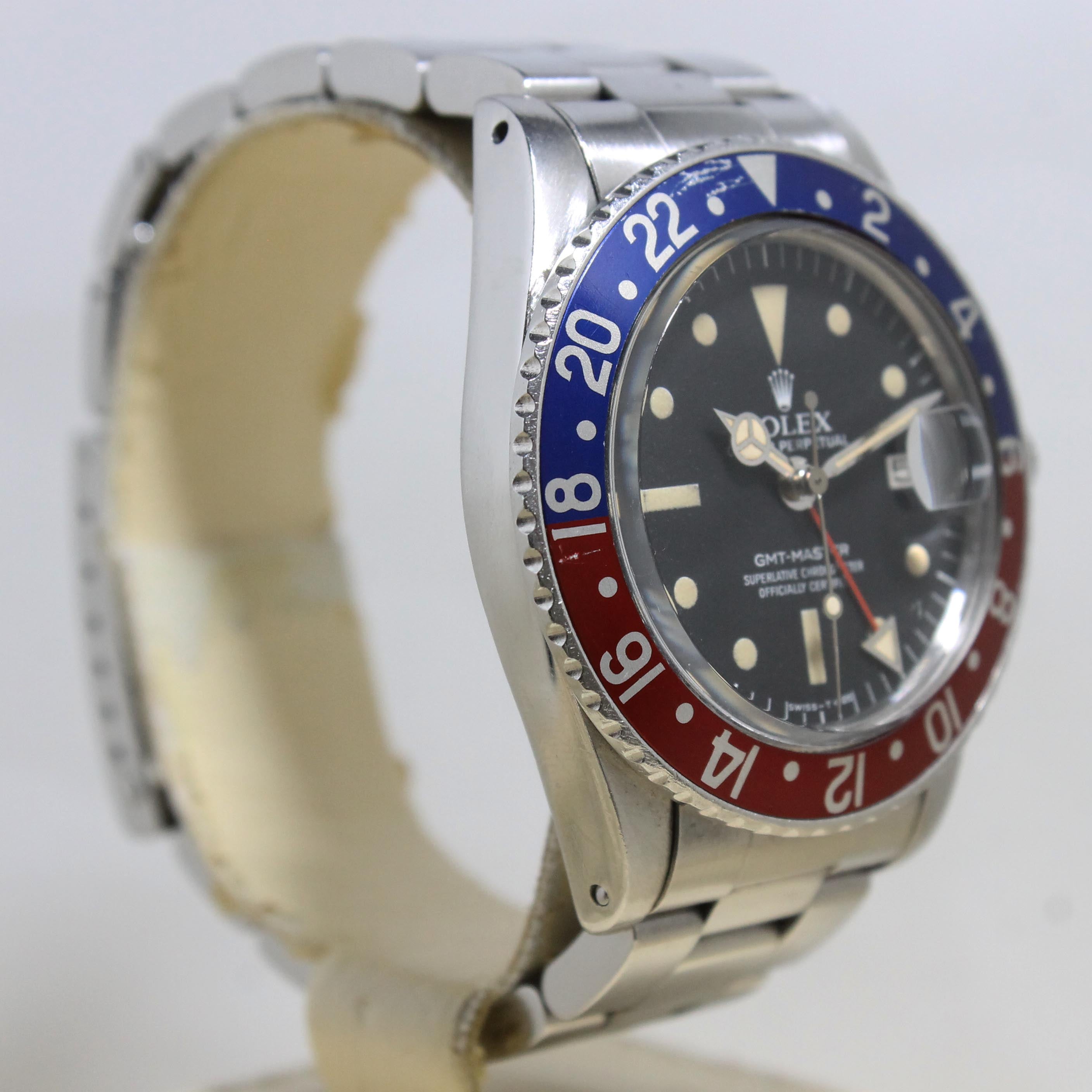 1977 Rolex GMT Master MK3 Radial Dial Ref. 1675