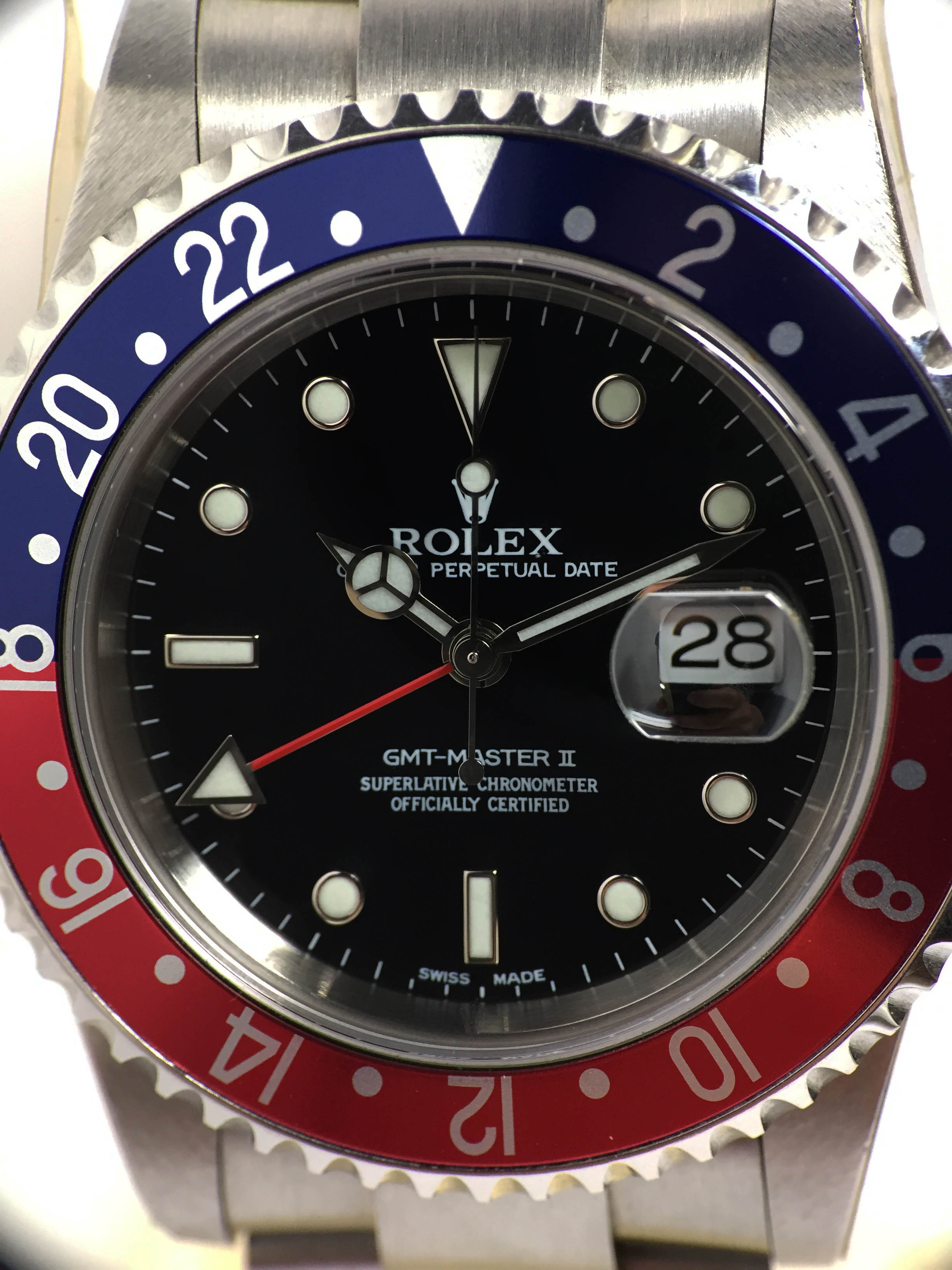 Rolex GMT Master NOS Ref. 16710 Year 2004 (Full Set)