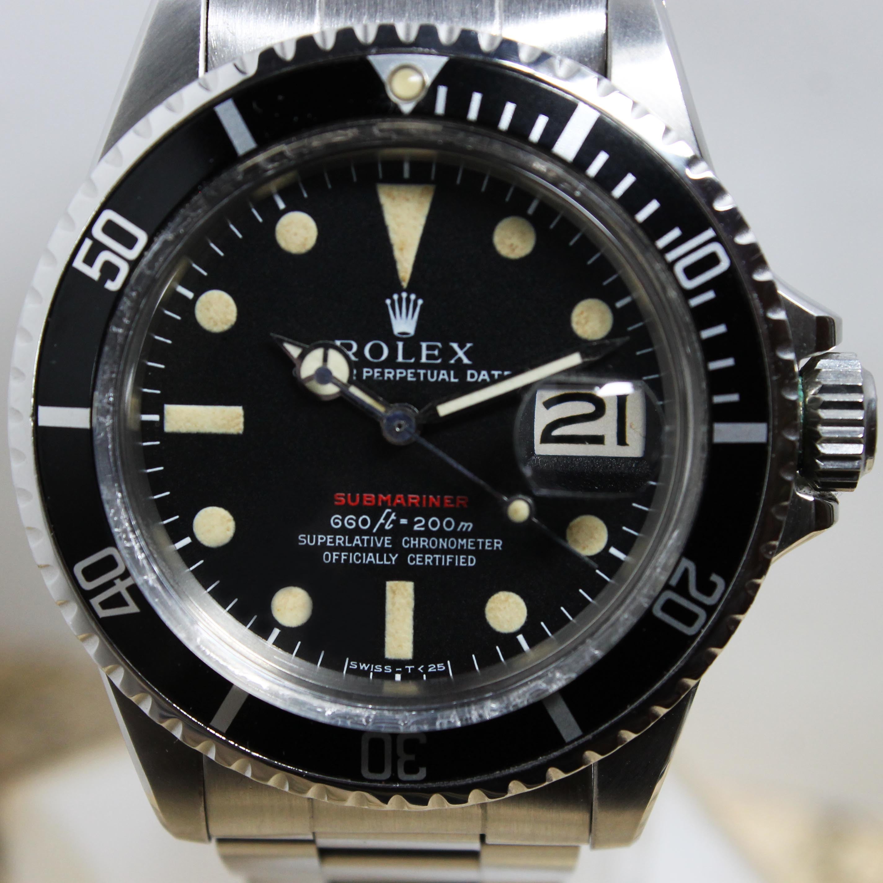 Rolex Red Submariner Ref. 1680 Year 1971 (Full Set)