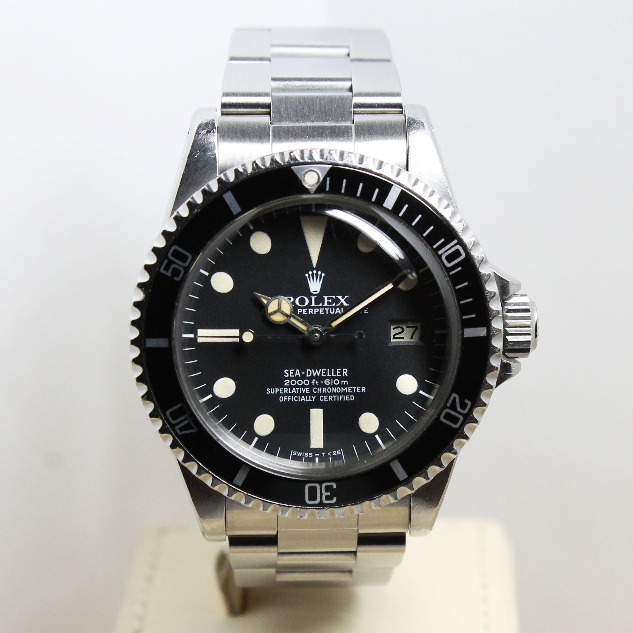 Rolex Sea Dweller Great White MK1 Ref. 1665 Year 1980 (with Box and Papers)