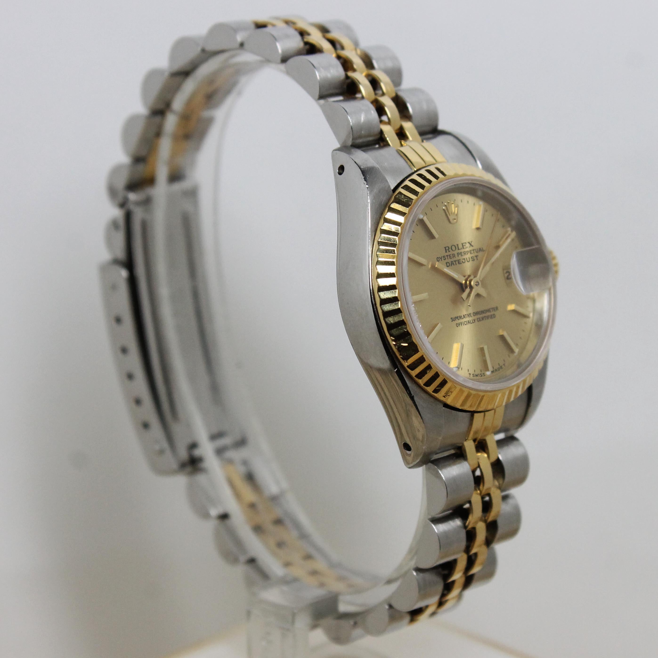 1987 Rolex Ladies Datejust St/G Ref. 69163 (with Papers)