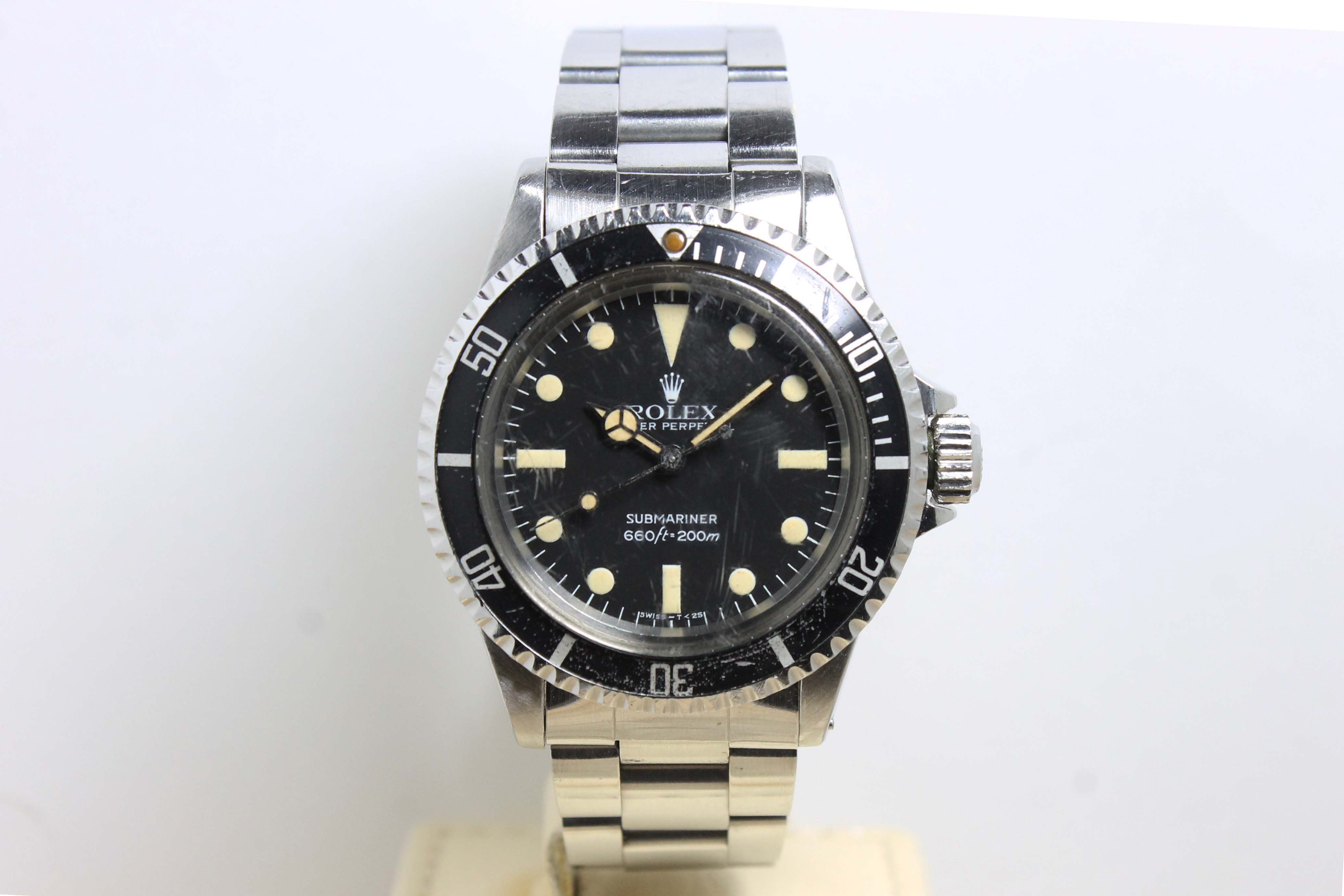 1982 Rolex Submariner Maxi MK4 Ref. 5513 (Full Set)