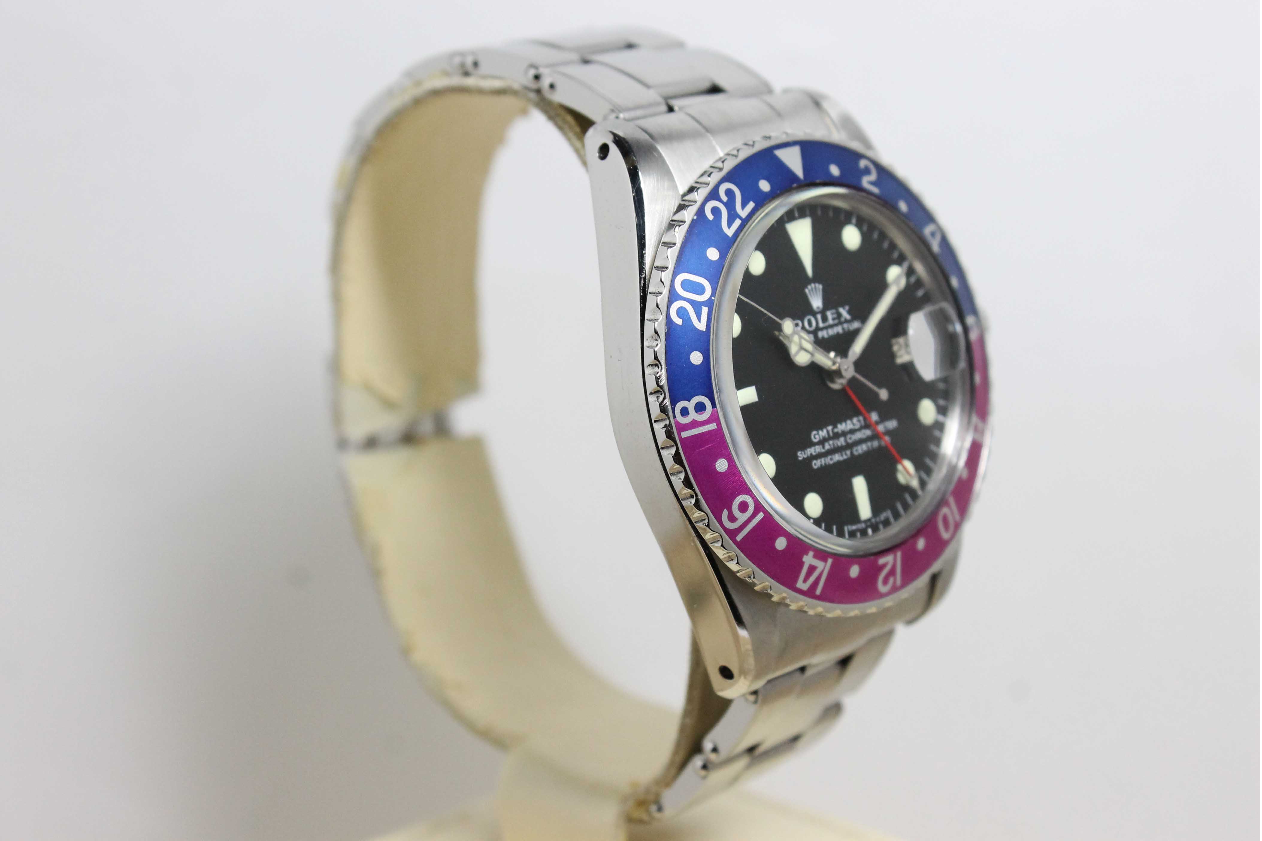 1966 Rolex GMT Master MK 0.5 Fuchsia 'Small GMT Hand' Ref. 1675