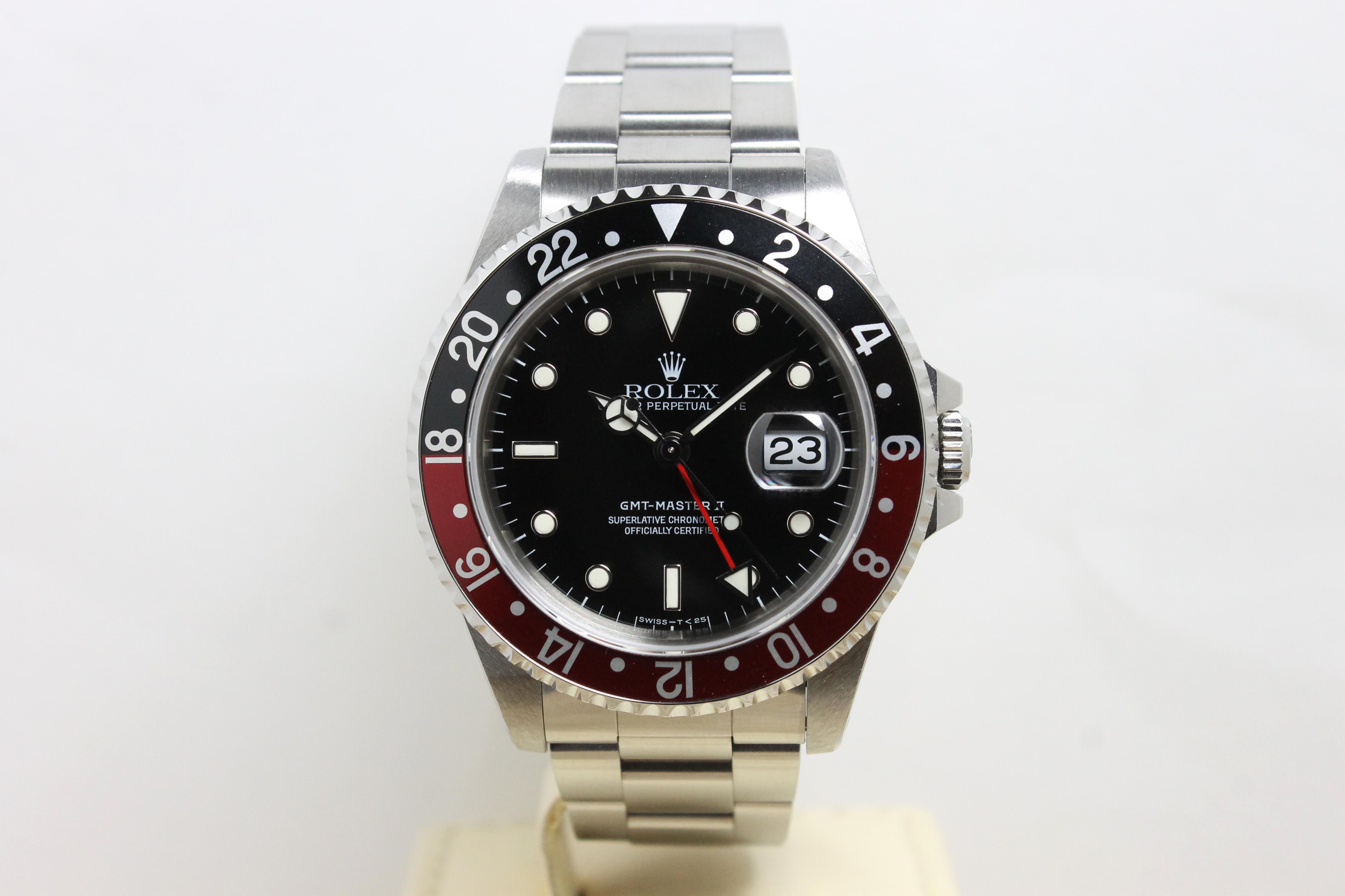 1989 Rolex GMT Master II 1st Series NOS Ref. 16710 (Full Set)