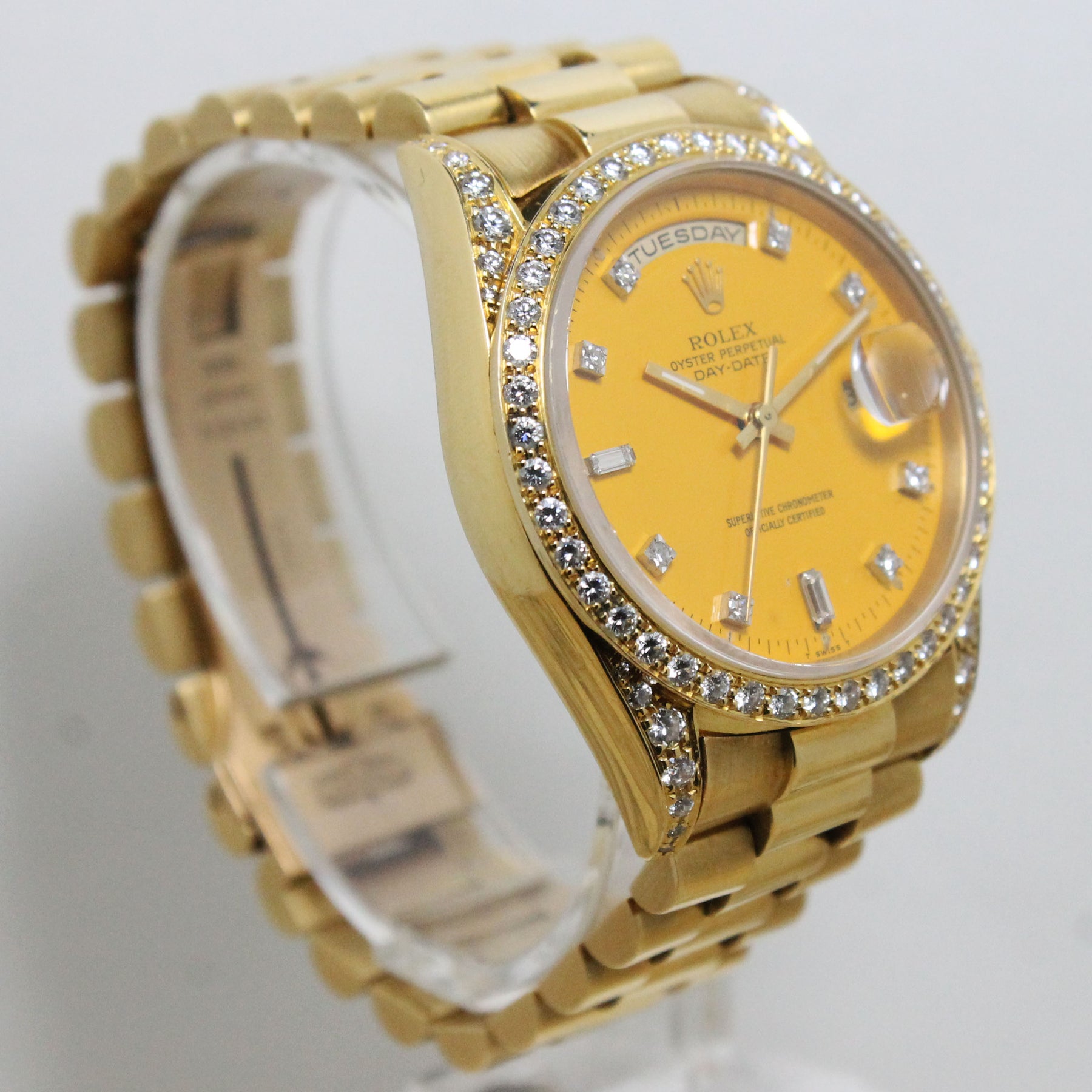 1988 Rolex Day Date 'Yellow Cab' Stella Ref. 18388