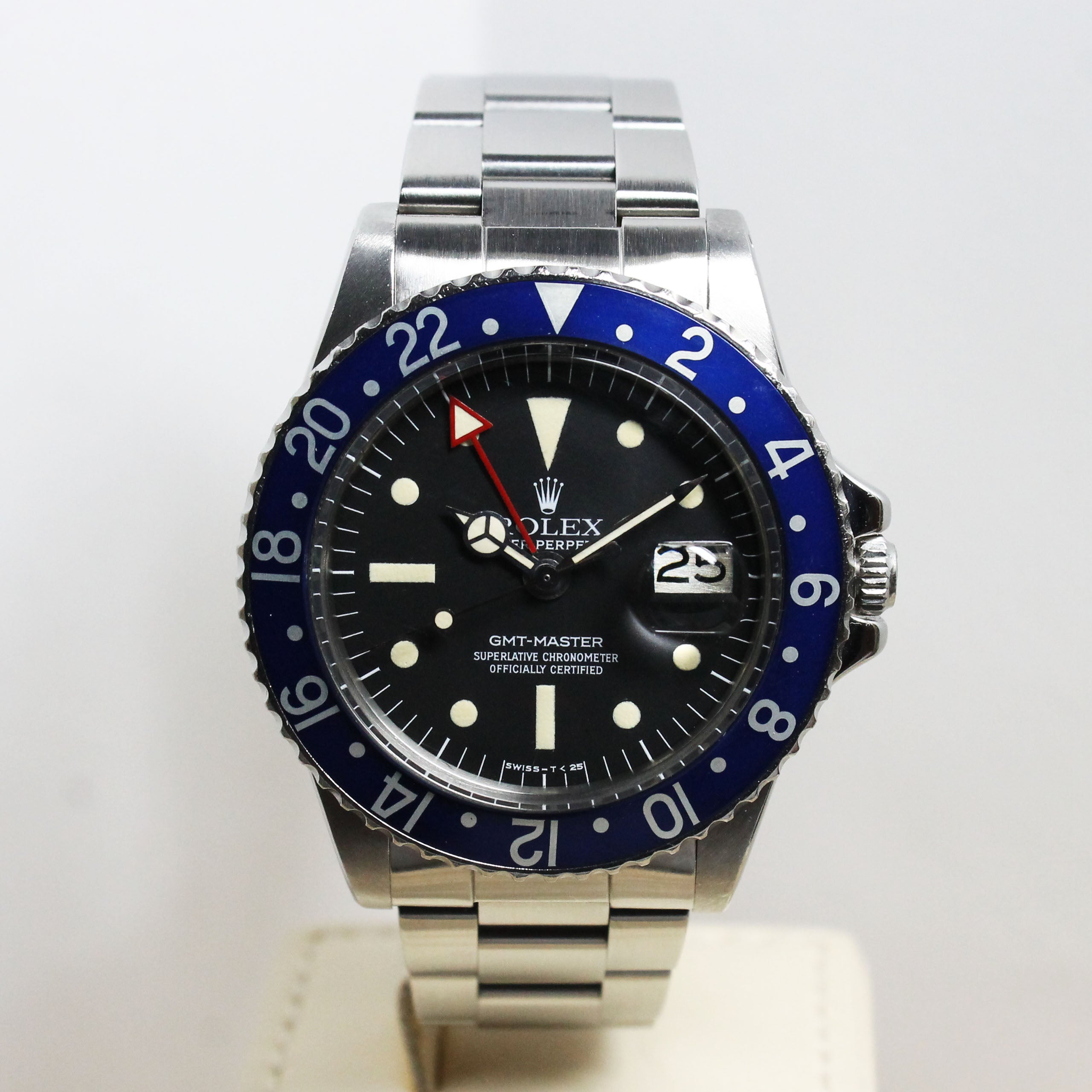 Rolex GMT Master MK3 Radial Blueberry Ref. 1675 Year 1978 (Full Set) - Price on Request