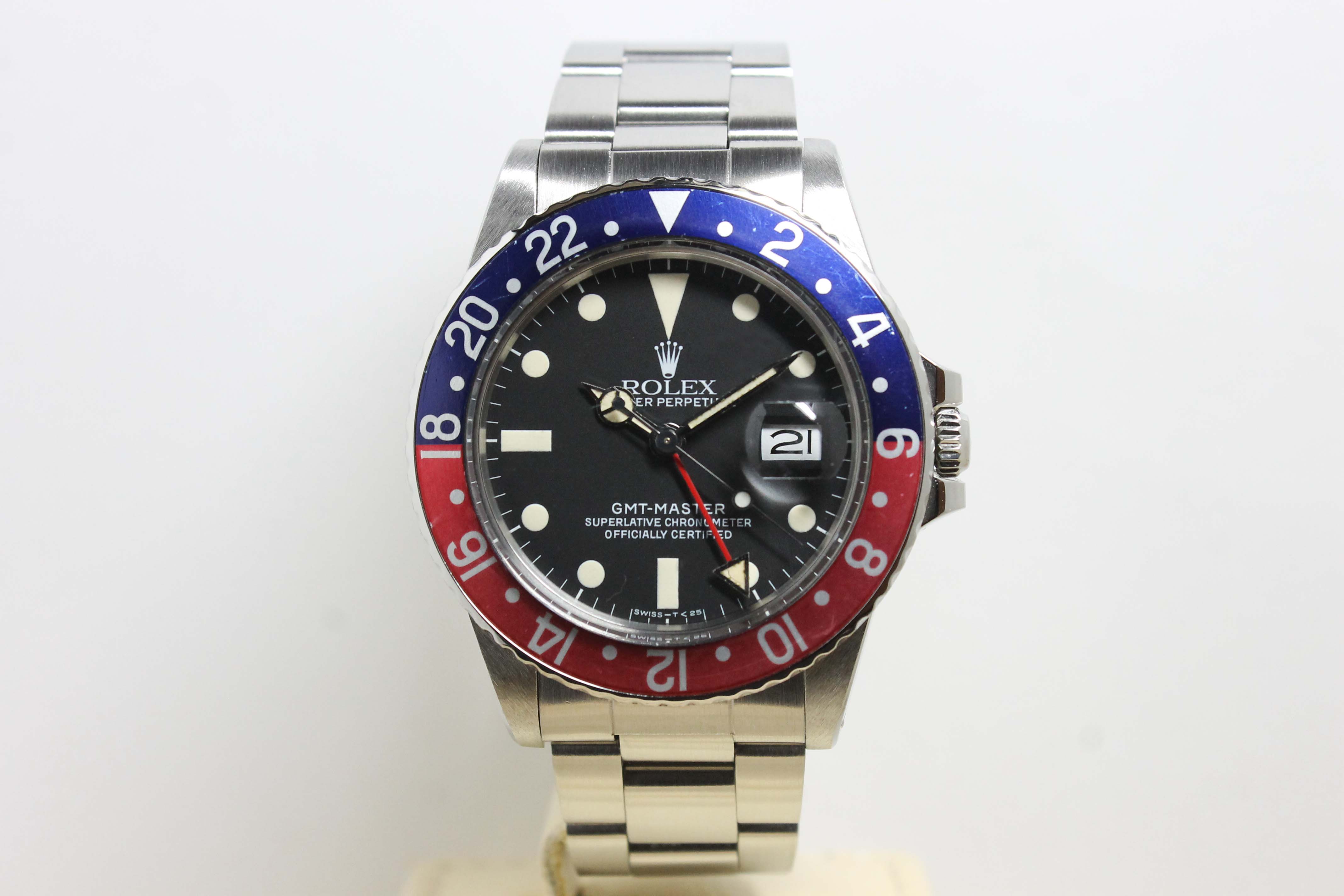 1984 Rolex GMT Master Matte Ref. 16750 (Full Set)