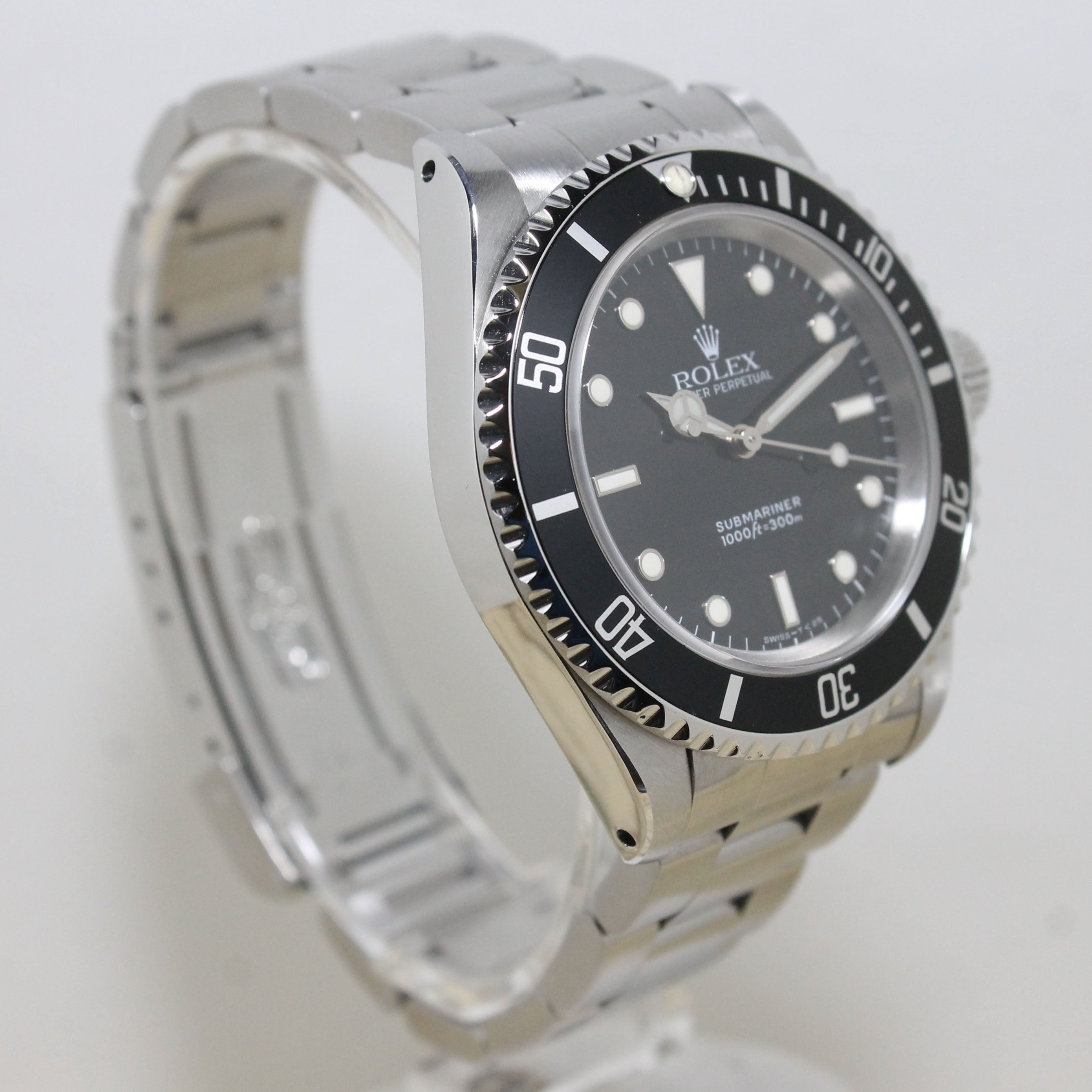 1993 Rolex Submariner Tritium Dial Ref. 14060 (with Box & Papers)