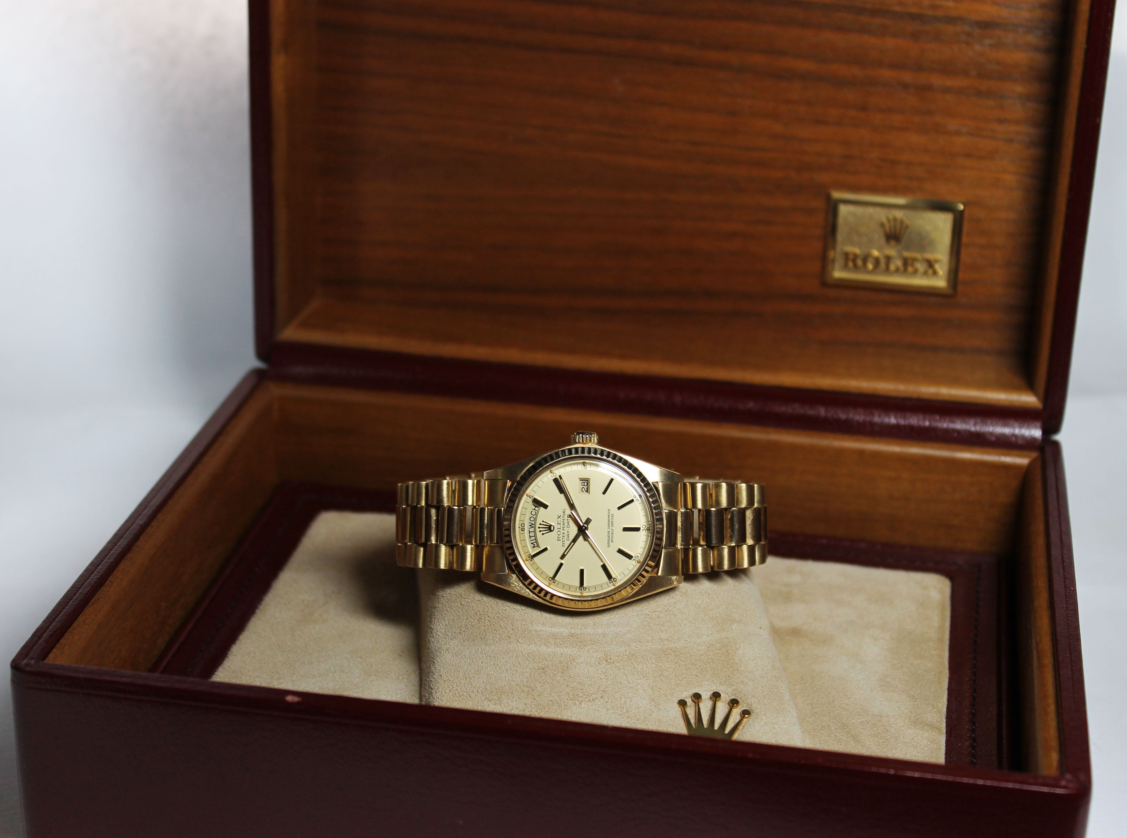 Rolex Day Date Lemon Dial Ref. 1803 Year 1972- (with Box)