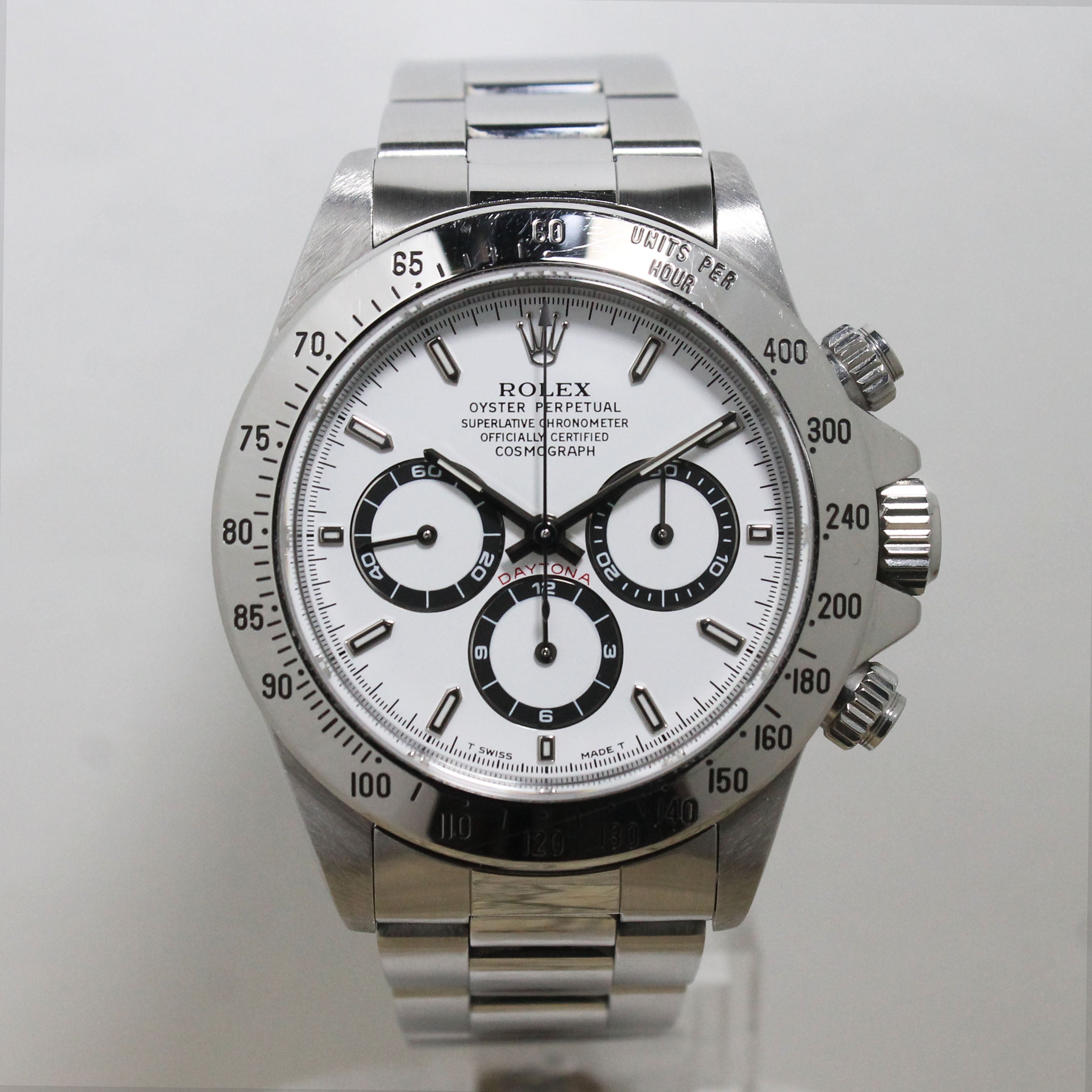 1997 Rolex Daytona White Tritium Dial Ref. 16520  (Full Set)