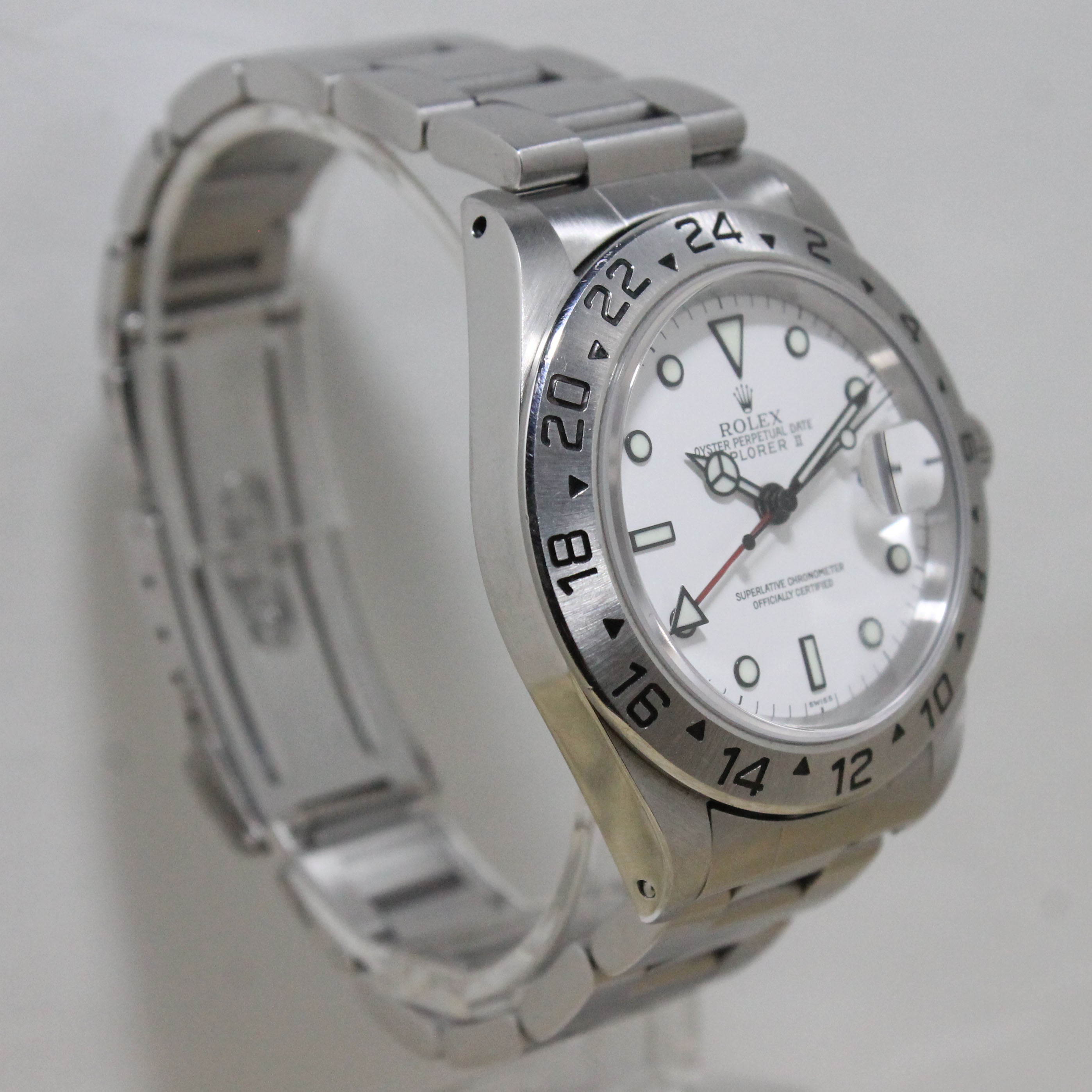 1999 Rolex Explorer II White 'Swiss' Dial Ref. 16570