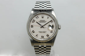 1997 Rolex Datejust Pink Mother of Pearl Dial Ref. 16234 (with Papers)