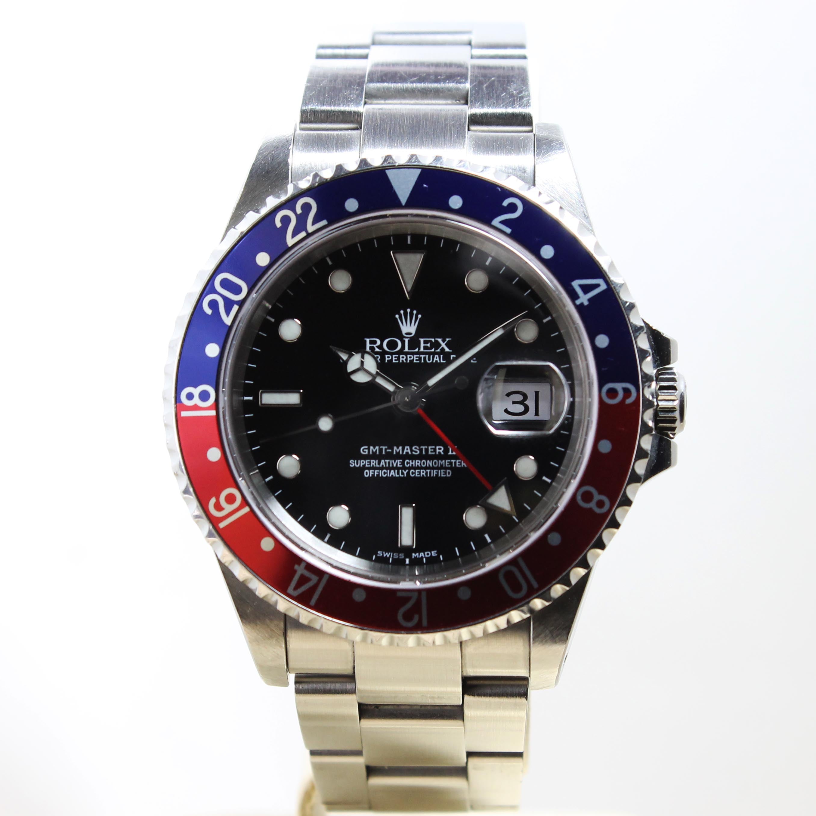 Rolex GMT Master II Pepsi Ref. 16710 Year 1999 (Full Set)